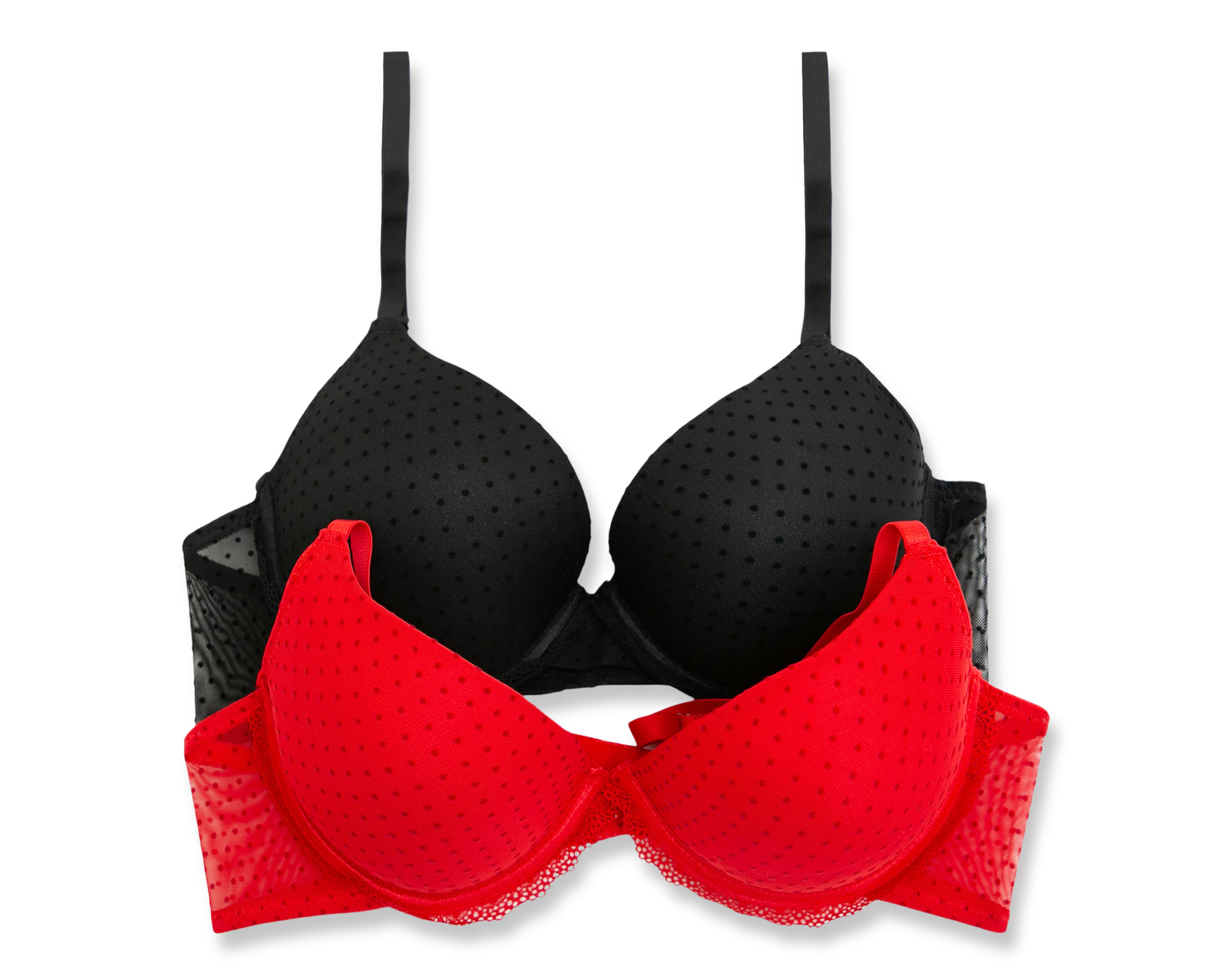Brasier con Encaje Carnival Media Copa 2 Pack