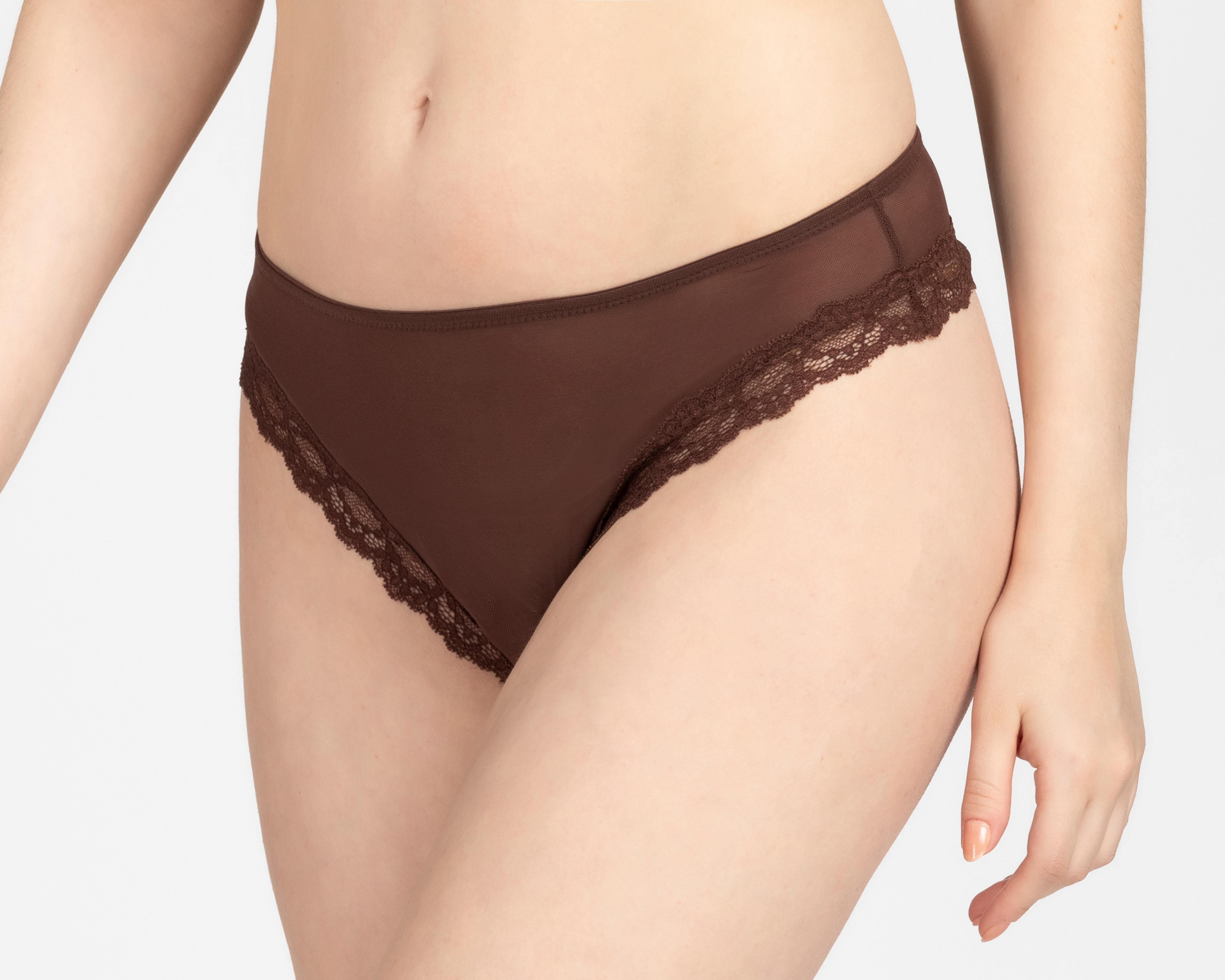 Foto 3 pulgar | Tanga con Encaje Eva tu Estilo Íntimo para Mujer 5 Piezas