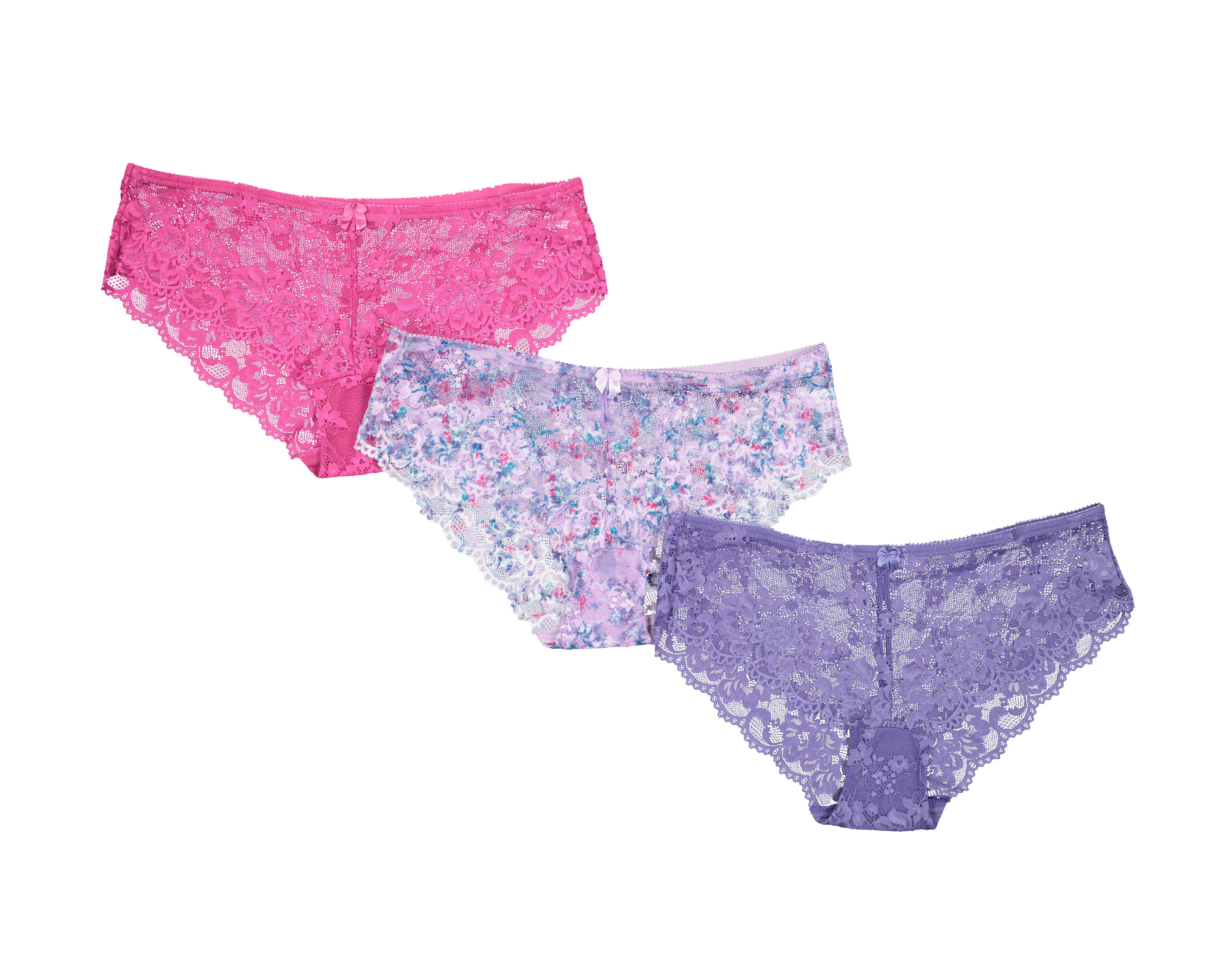 Bikini de Encaje Eva tu Estilo Íntimo para Mujer 3 Piezas $99
