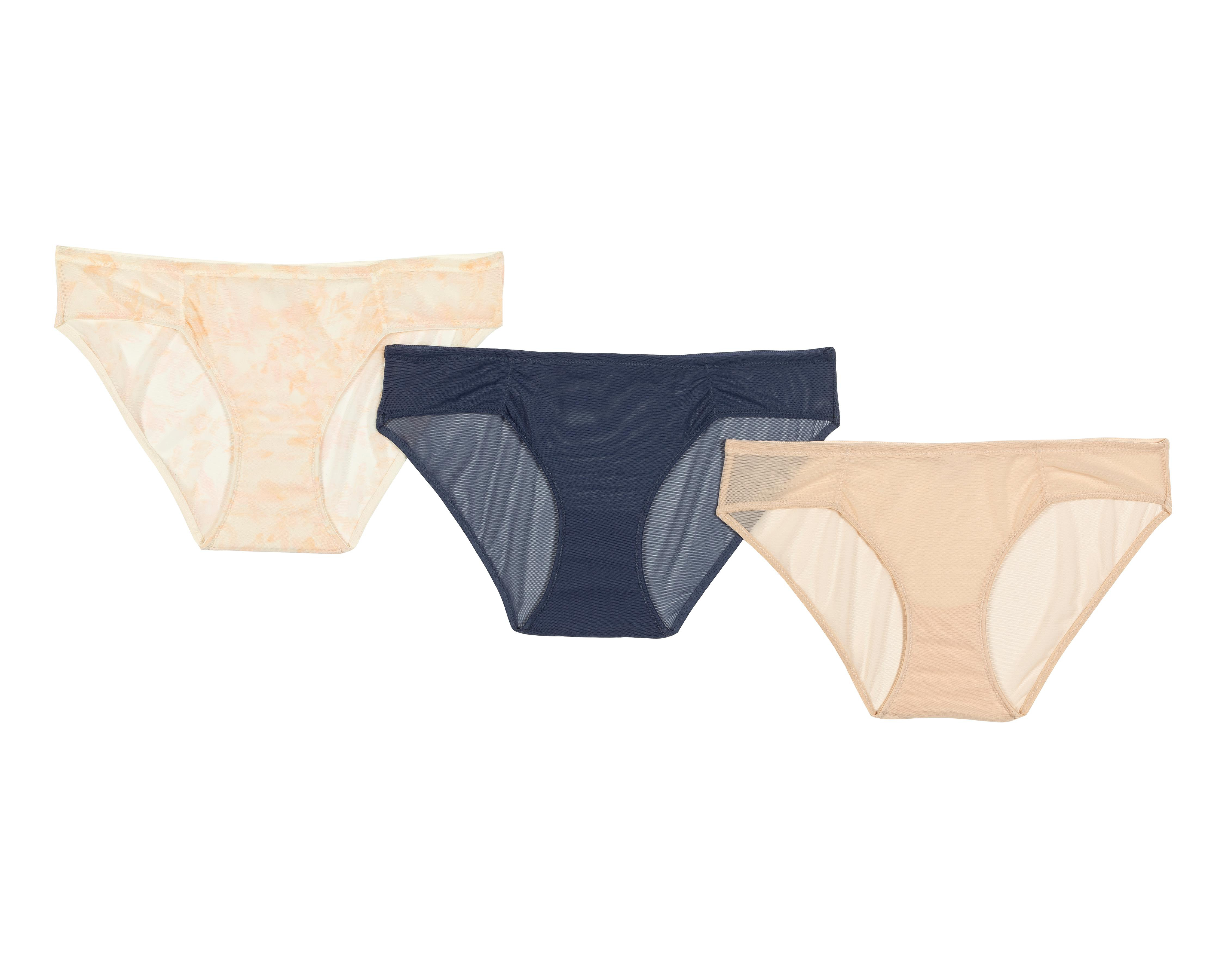 Foto 1 | Pantaleta de Mesh Beauty Secret para Mujer 3 Piezas