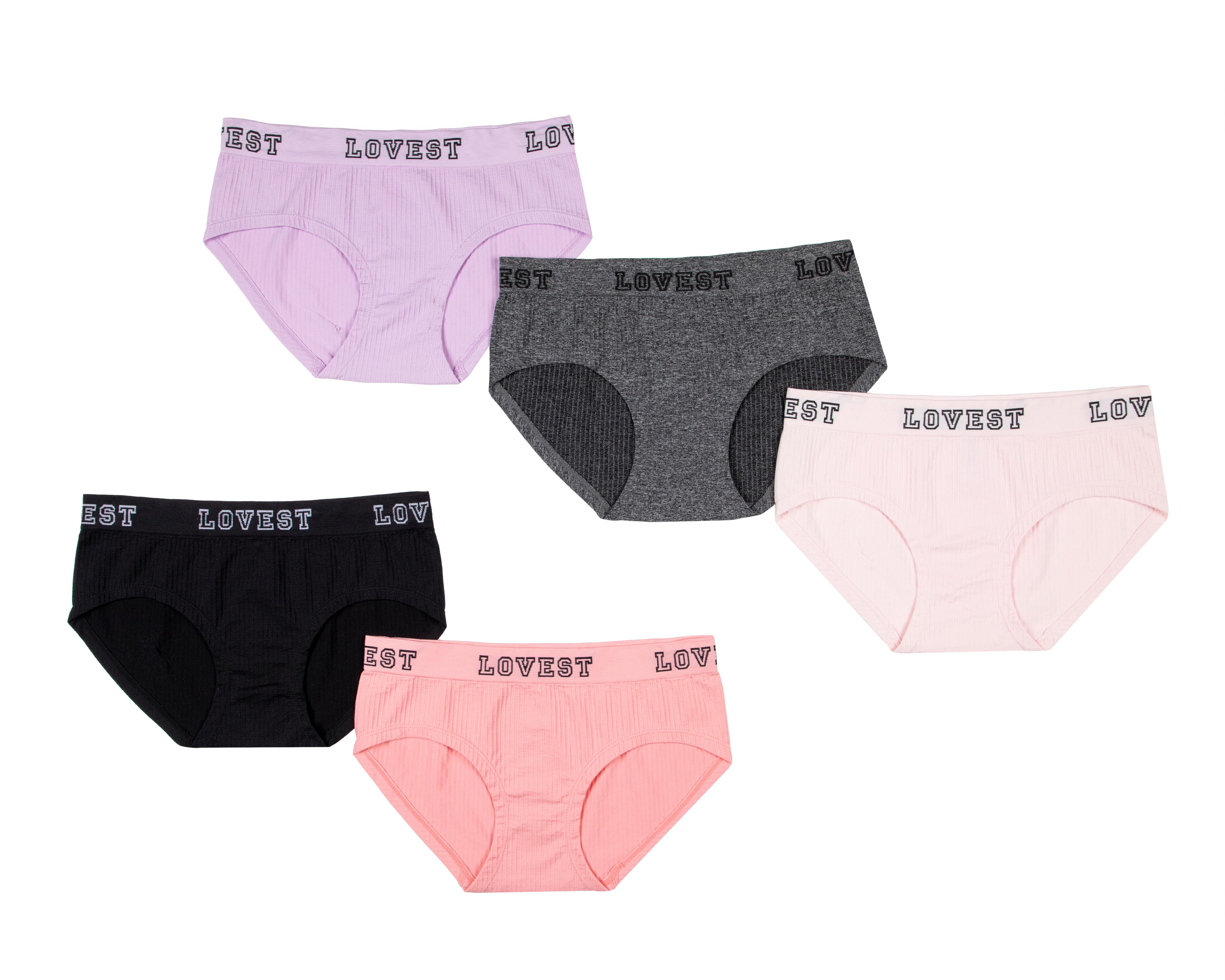 Foto 1 | Bóxer Lovest para Mujer 5 Piezas