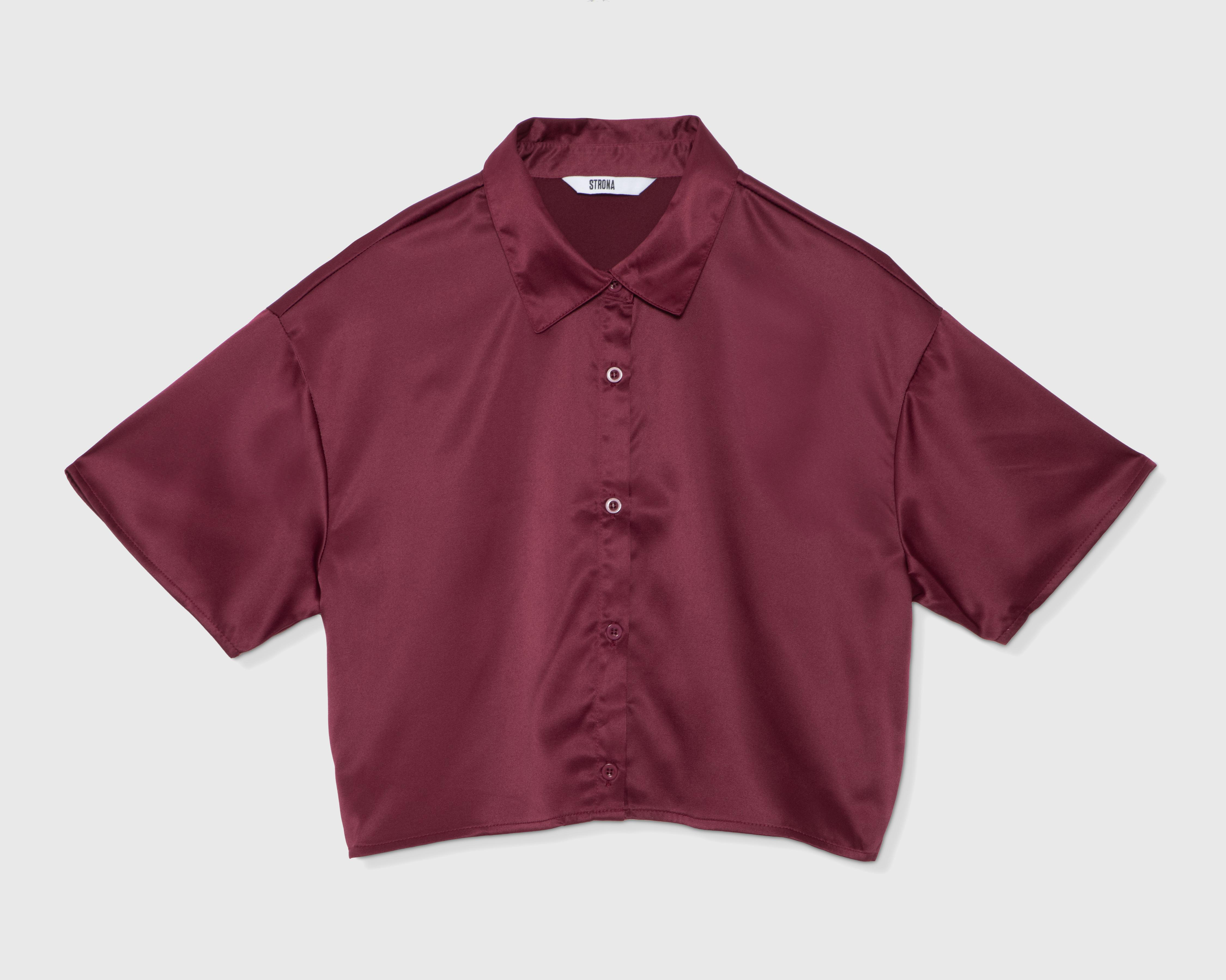 Blusa Manga Corta Strona para Mujer