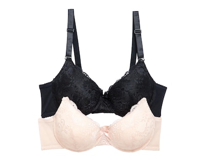 Foto 1 | Brasier con Encaje Beauty Secret Copa Completa 2 Pack