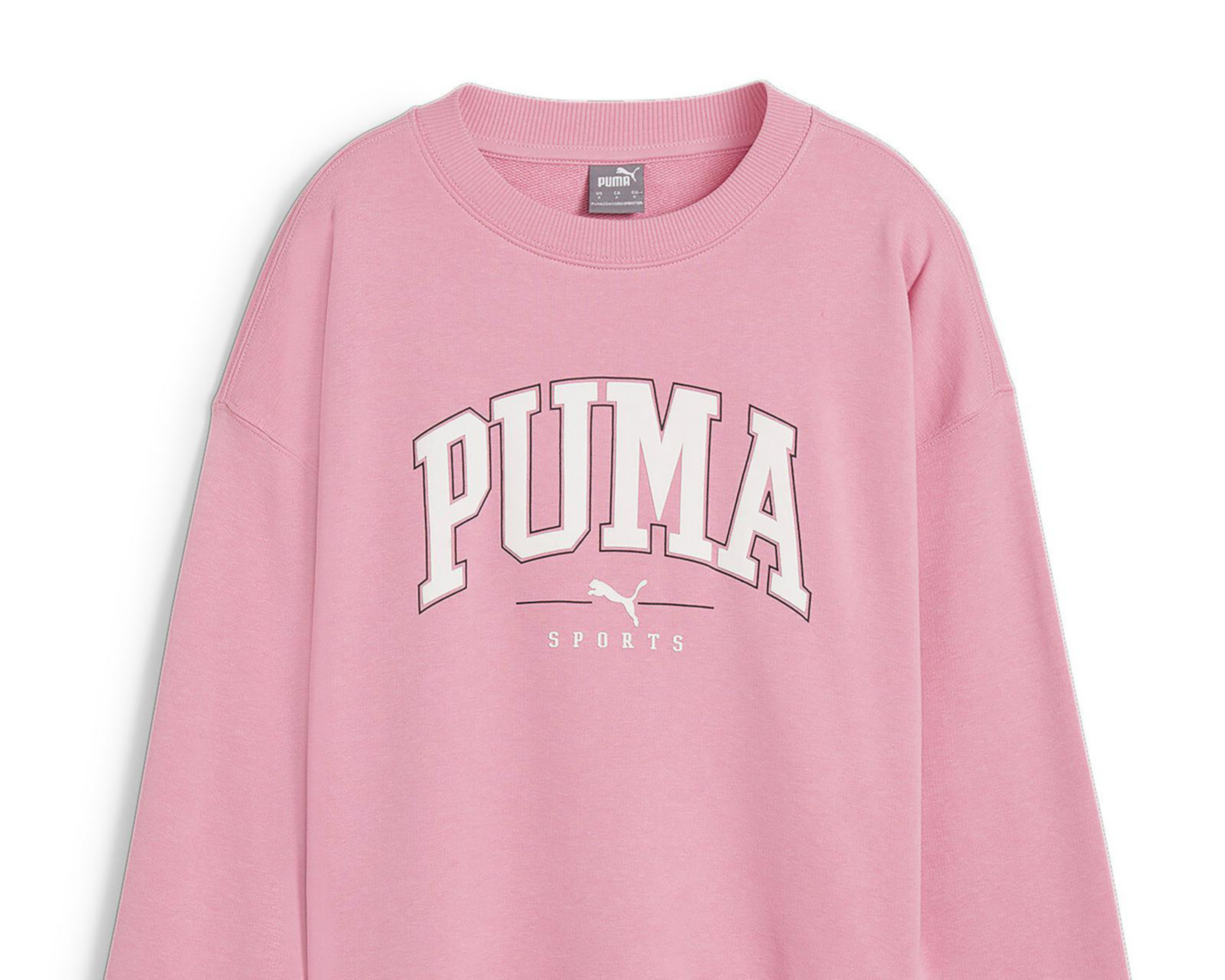 Foto 4 pulgar | Sudadera Rosa Puma para Mujer