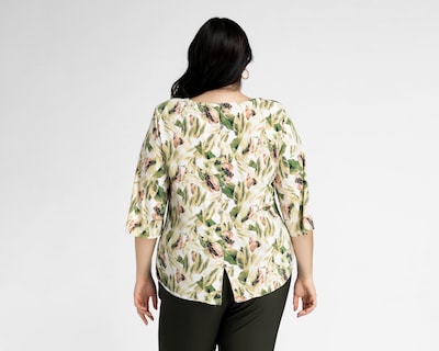 Foto 3 | Blusa Paloma Manga 3/4 con Collar