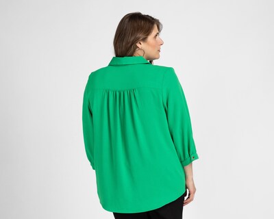 Foto 3 | Blusa Sahara Cuello Americano para Mujer