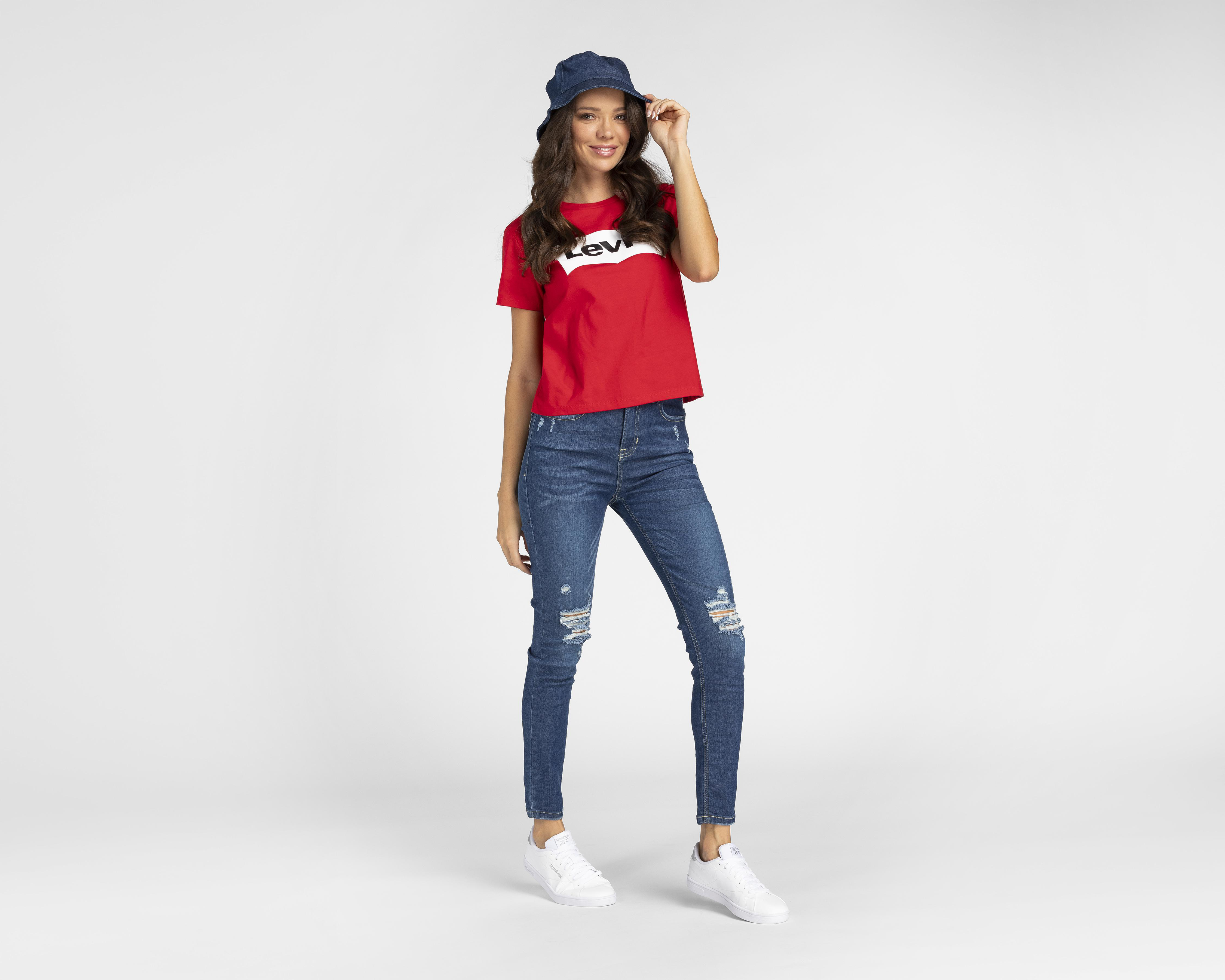 Foto 3 pulgar | Jeans 18 Forever Skinny Tiro Alto