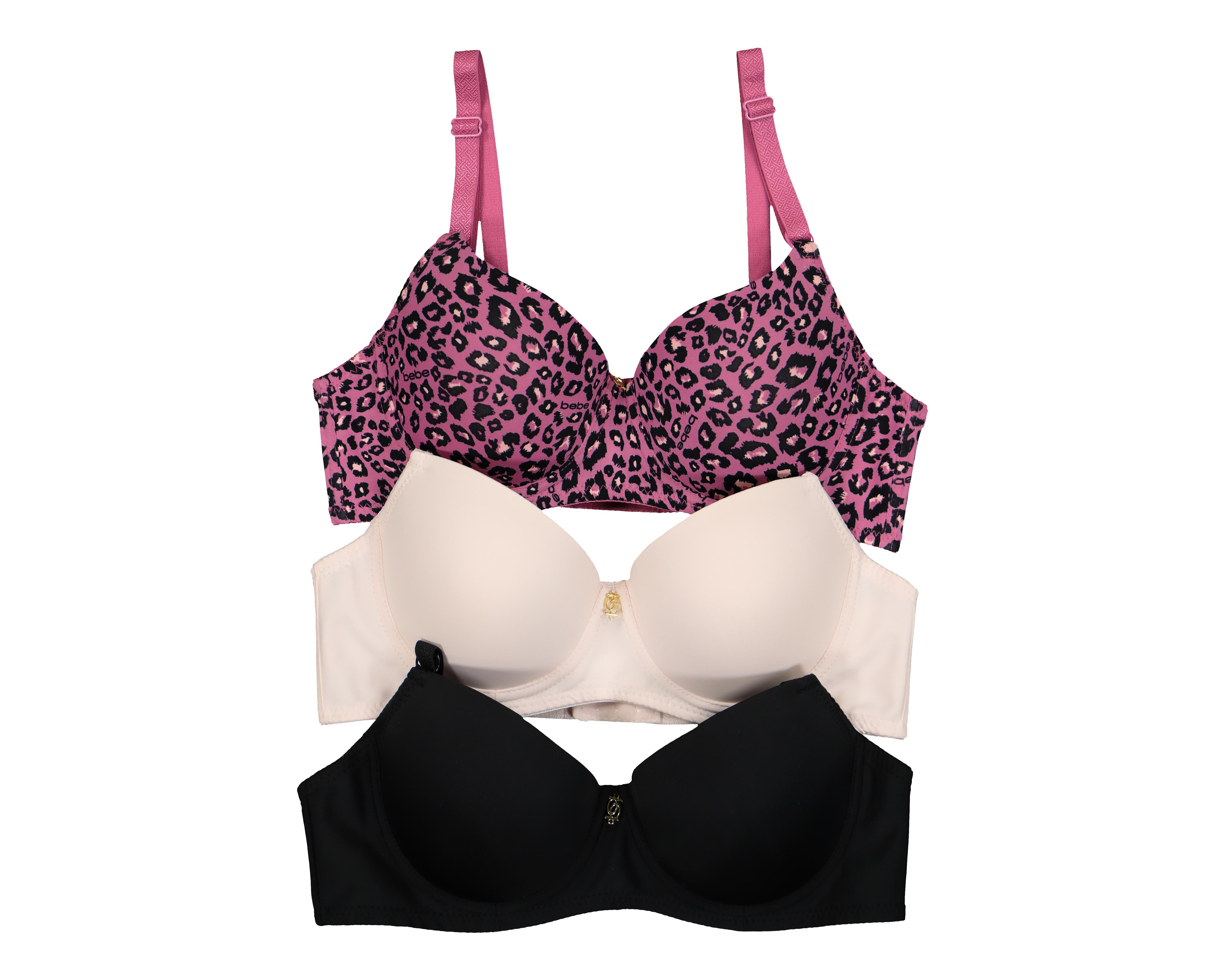 Foto 1 | Brasier con Varilla Bebe Media Copa para Mujer 3 Pack