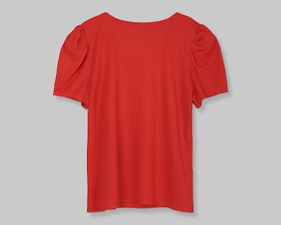 Foto 2 | Blusa Sahara Roja con Collar