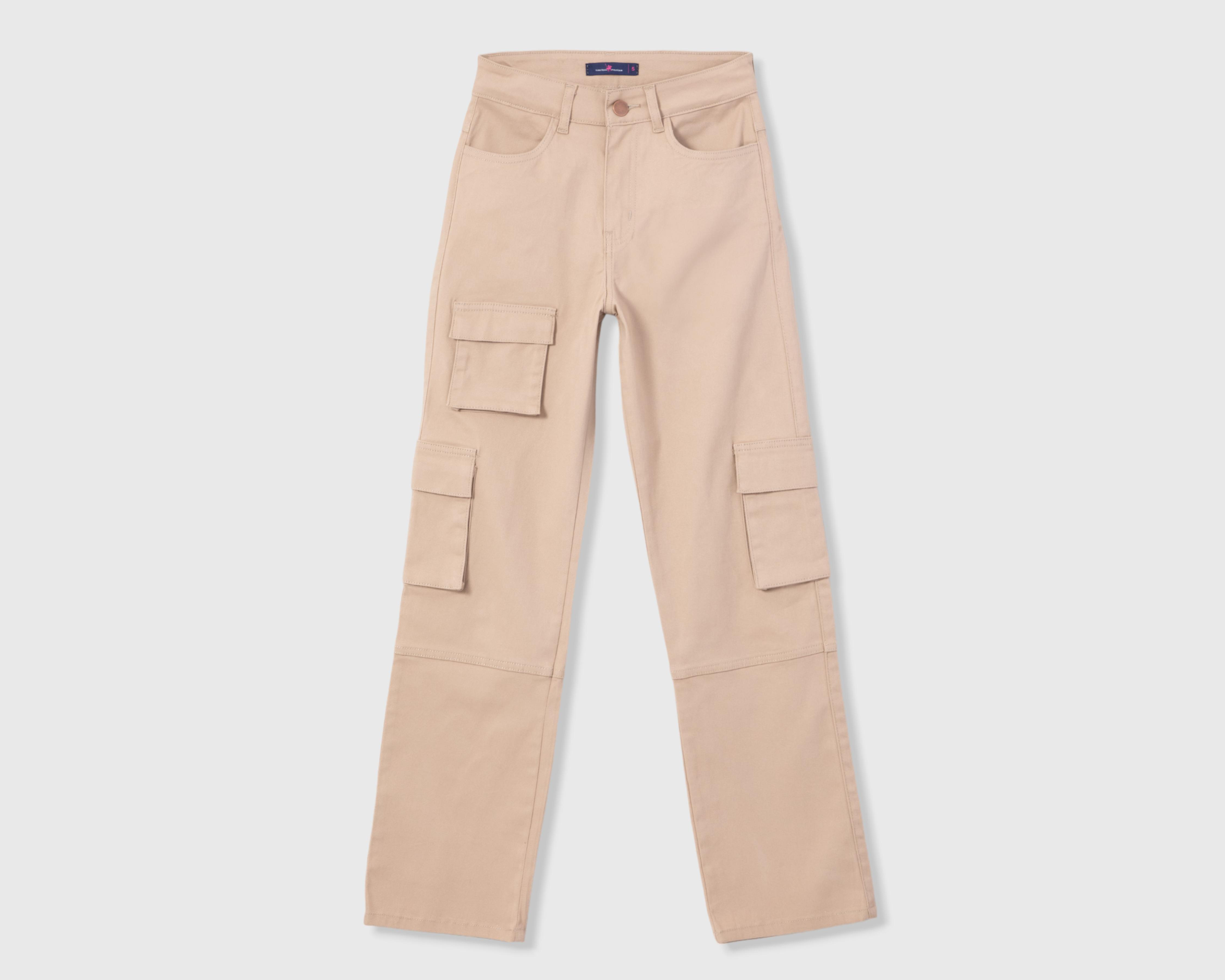 Foto 1 | Pantalón de Gabardina York Team Polo Club con Bolsas Cargo