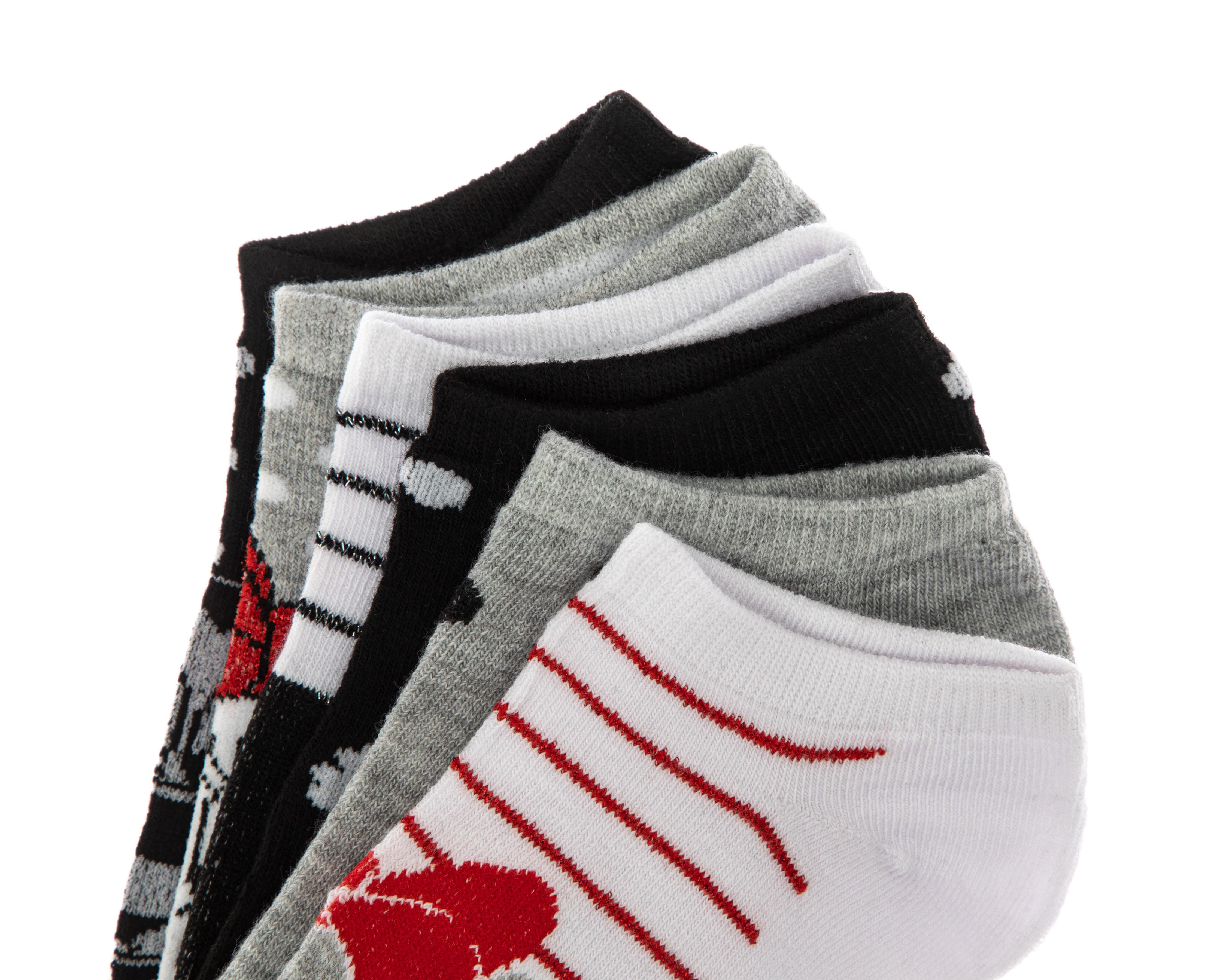 Foto 3 pulgar | Calcetas Tines Disney para Mujer 6 Pares