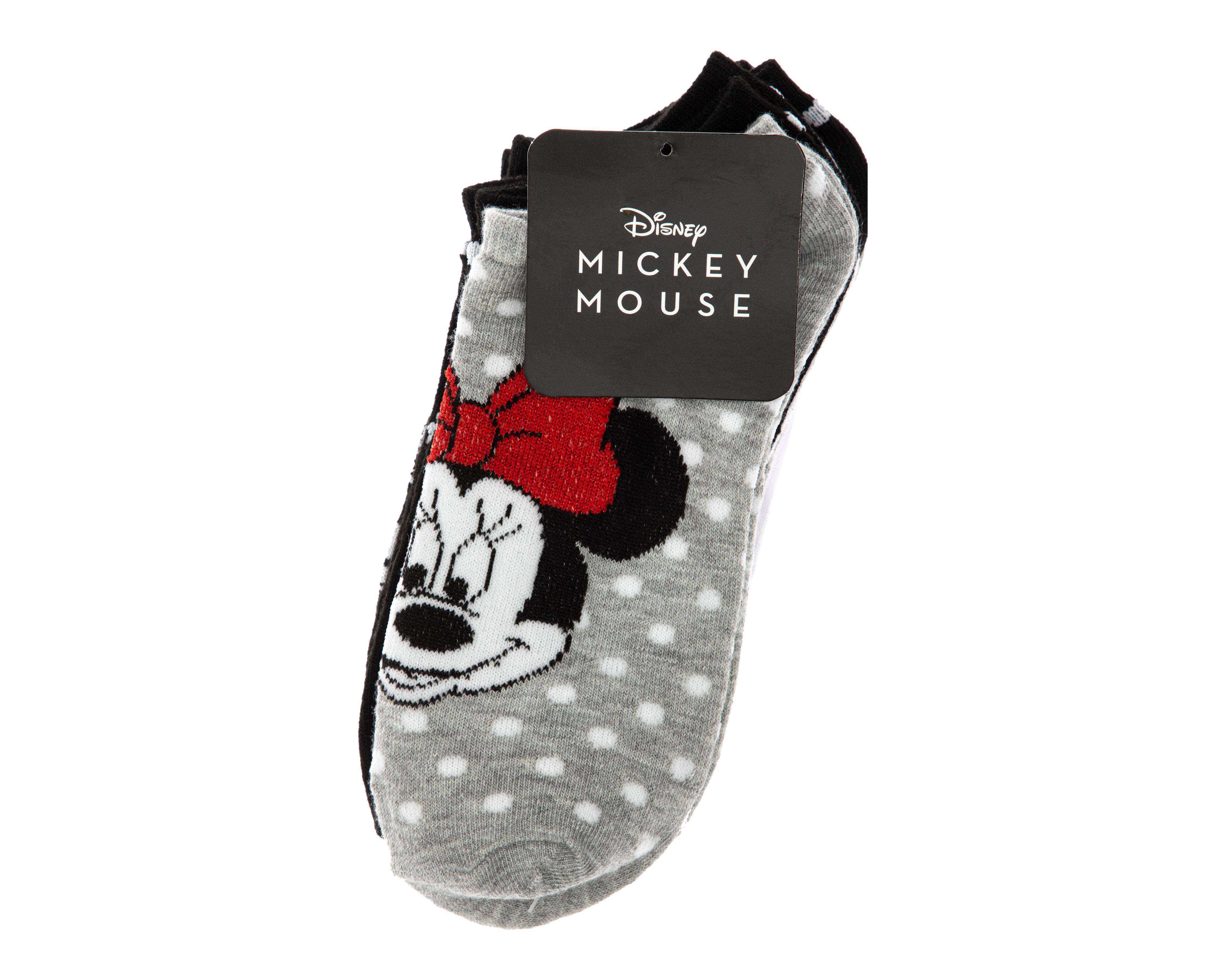 Foto 4 pulgar | Calcetas Tines Disney para Mujer 6 Pares