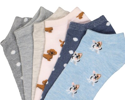 Foto 2 | Calcetas Tines Lovest para Mujer 6 Pares