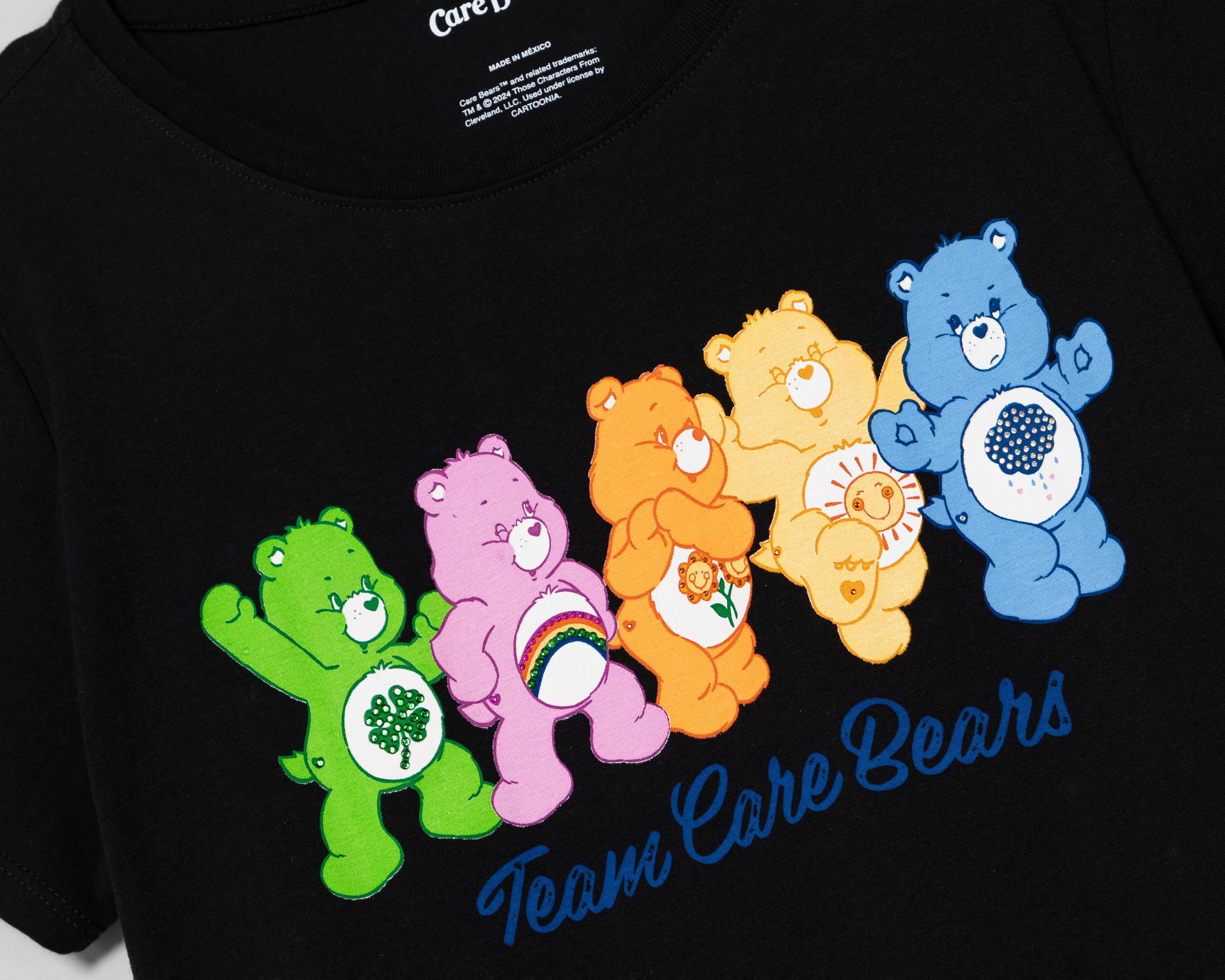 Foto 4 pulgar | Playera Care Bears Estampada para Mujer
