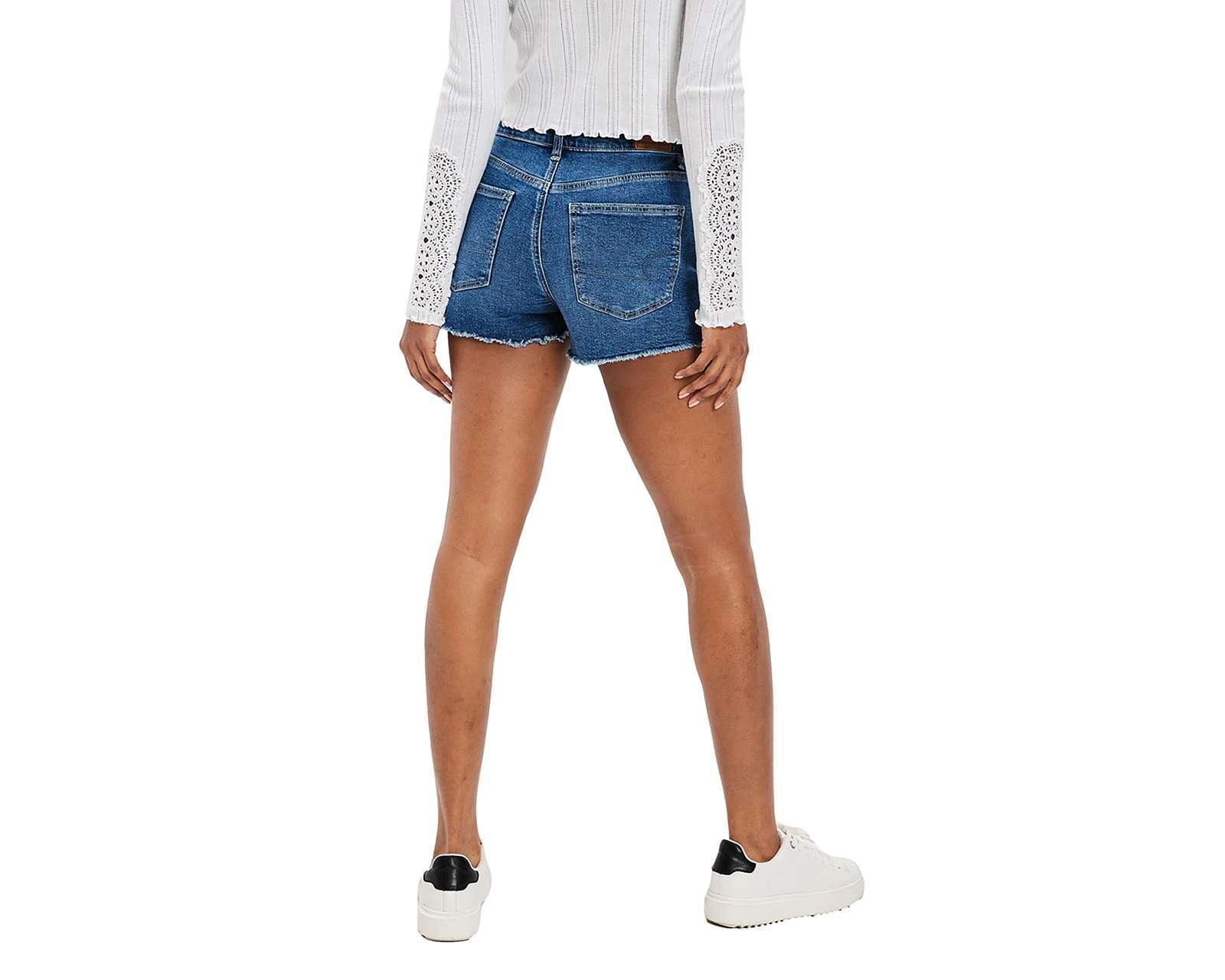 Foto 2 | Short American Eagle Mom Denim