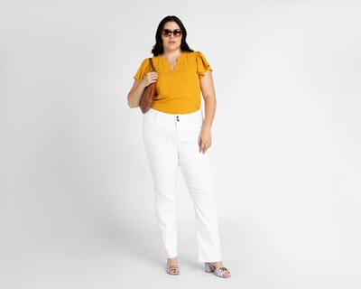 Foto 5 | Blusa Sahara Manga Corta Mostaza