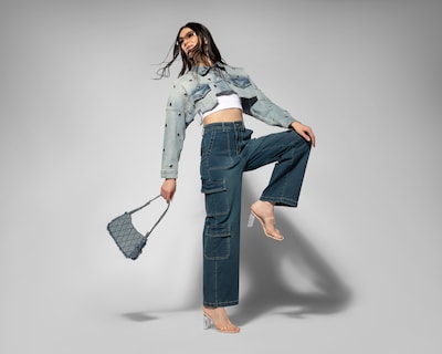 Foto 1 | Jeans Flare Thinner para Mujer