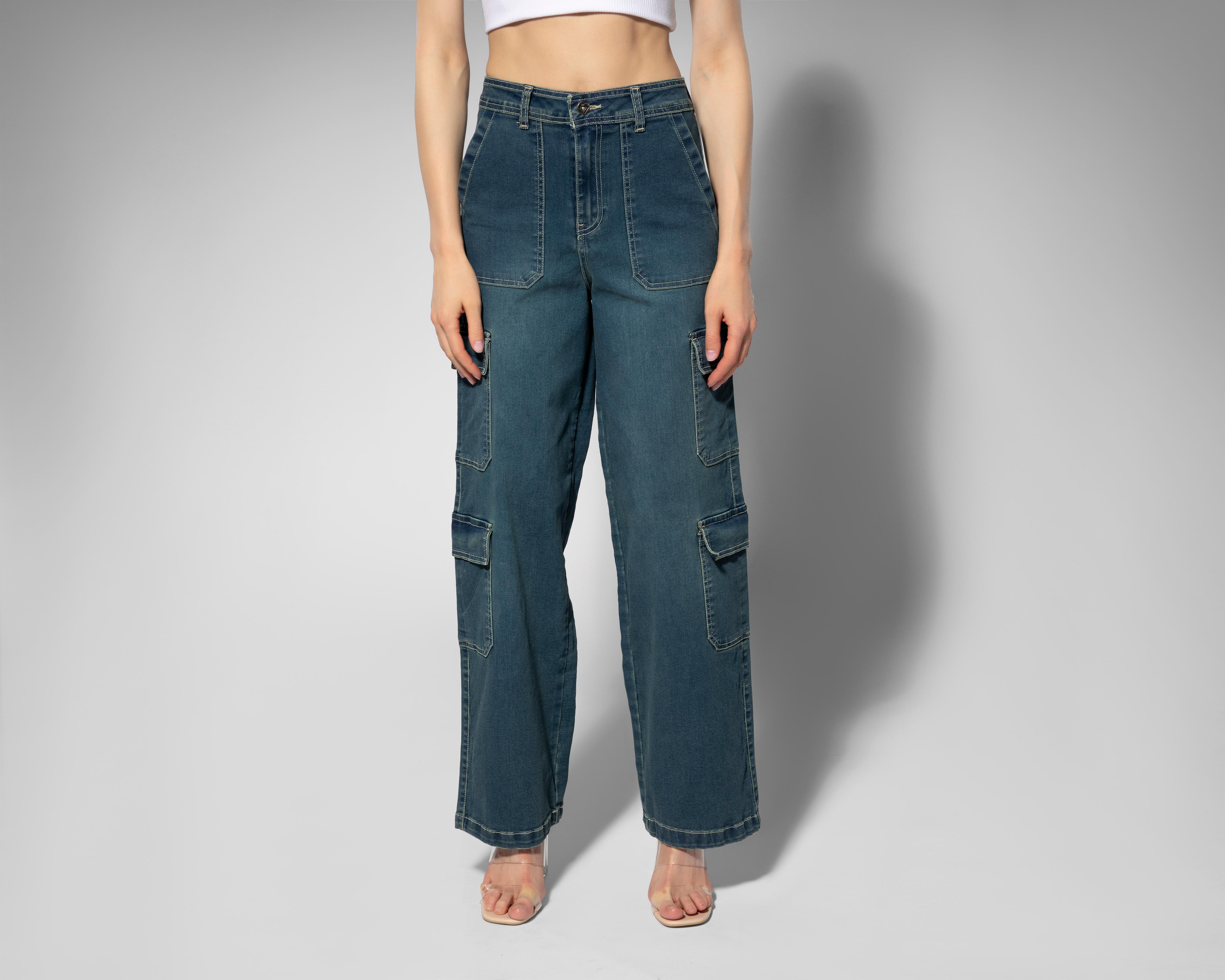 Foto 3 pulgar | Jeans Flare Thinner para Mujer