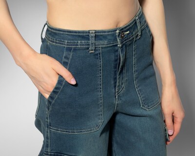 Foto 4 | Jeans Flare Thinner para Mujer