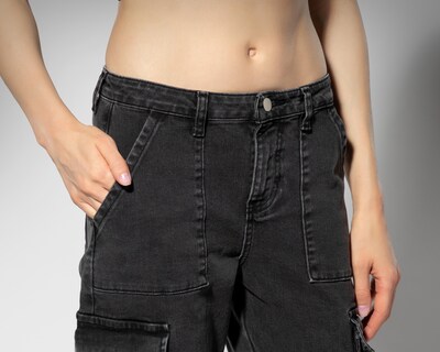 Foto 4 | Jeans Flare Thinner para Mujer