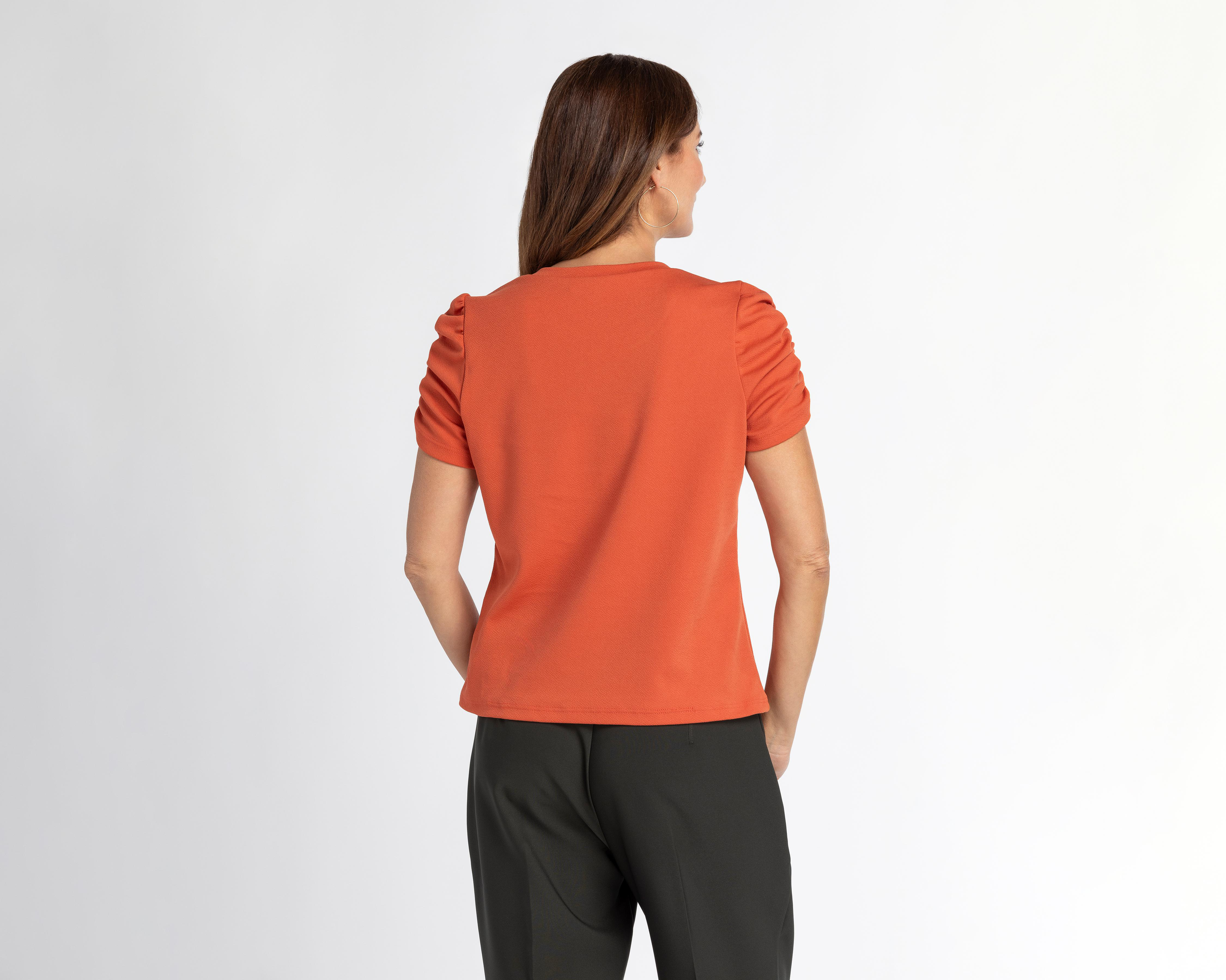 Foto 4 pulgar | Blusa Sahara Manga Corta con Collar