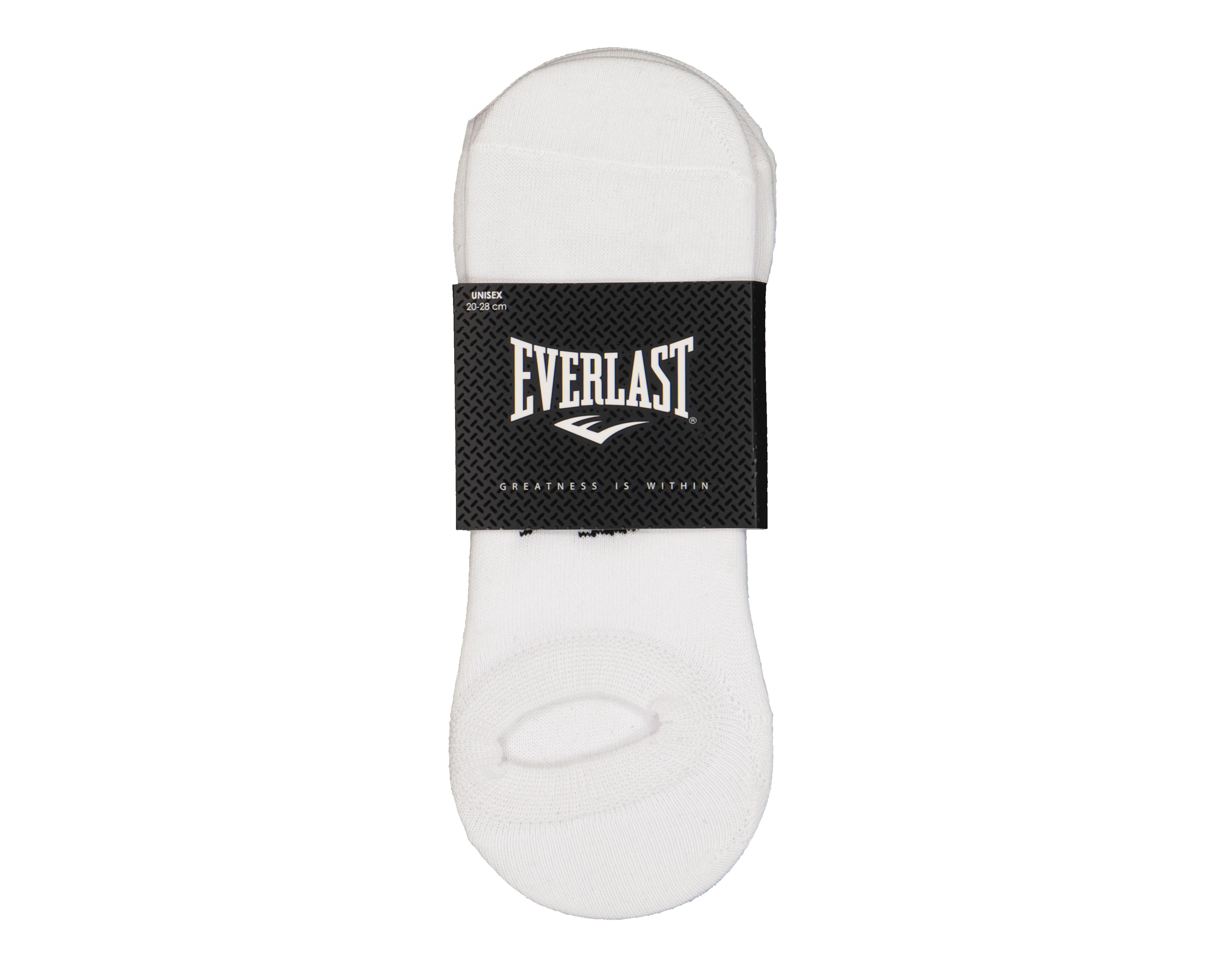Foto 3 | Calcetas Invisibles Everlast para Mujer 3 Pares