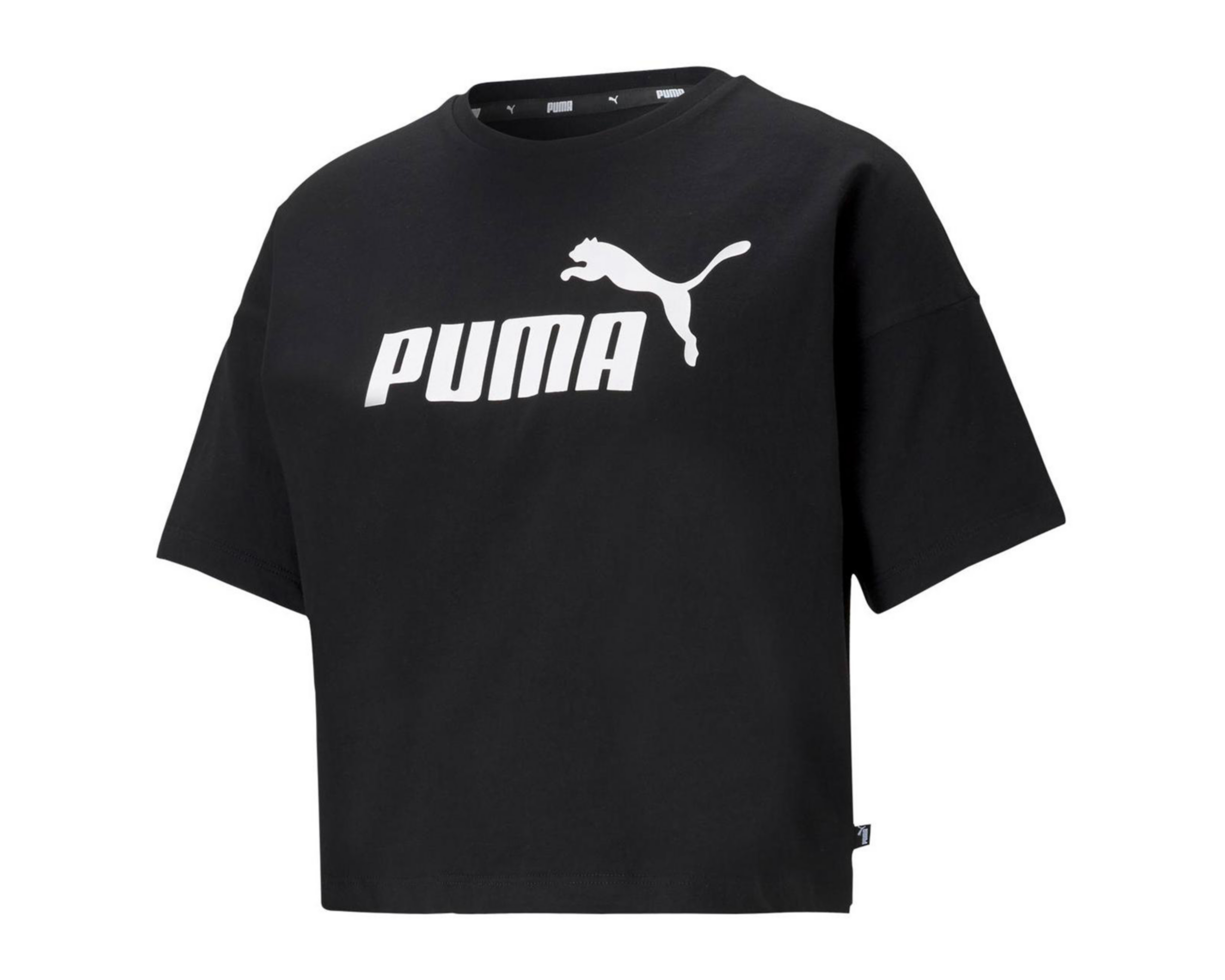 Foto 2 pulgar | Playera Puma Essentials Cropped para Mujer