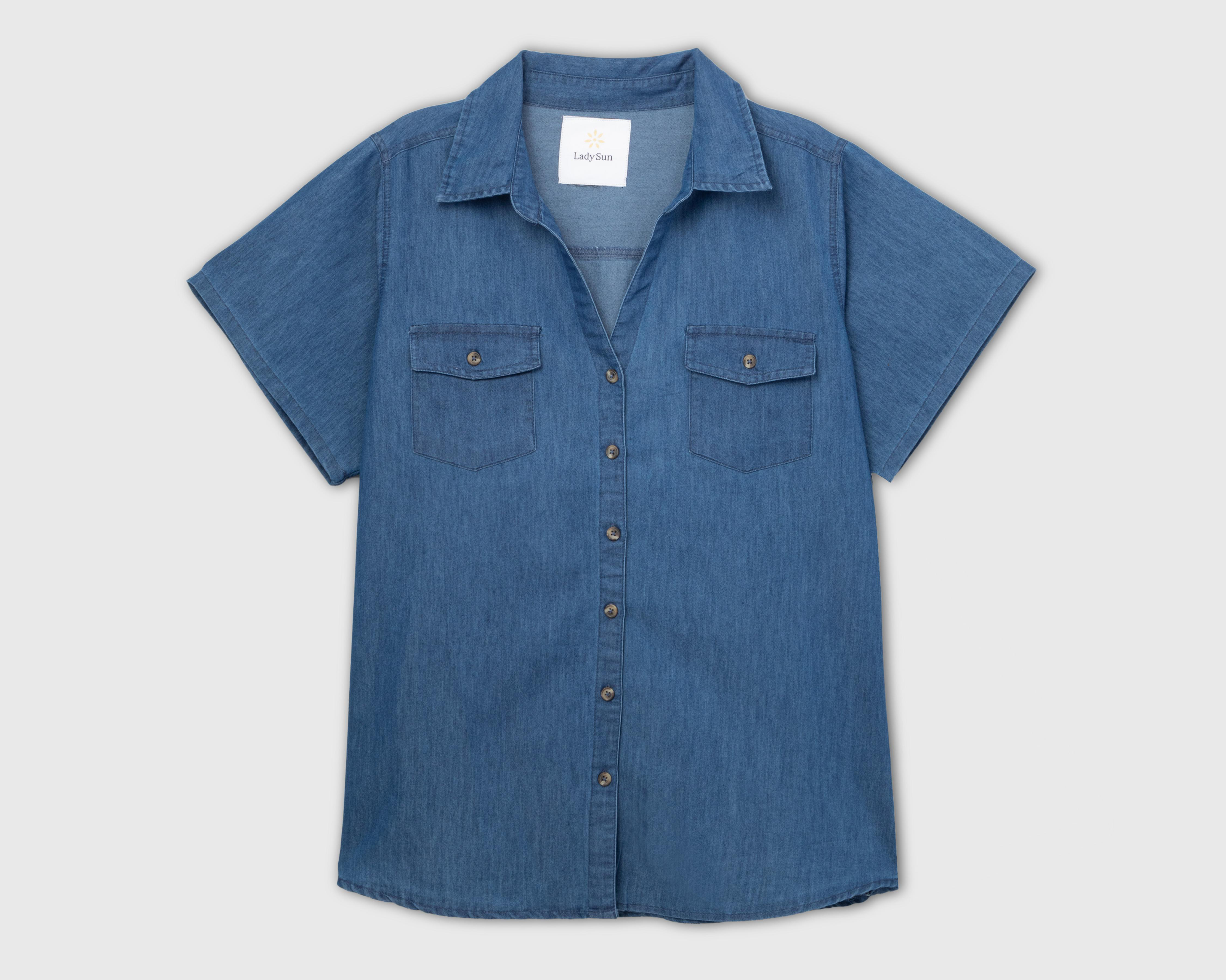 Foto 1 | Blusa Lady Sun de Mezclilla para Mujer