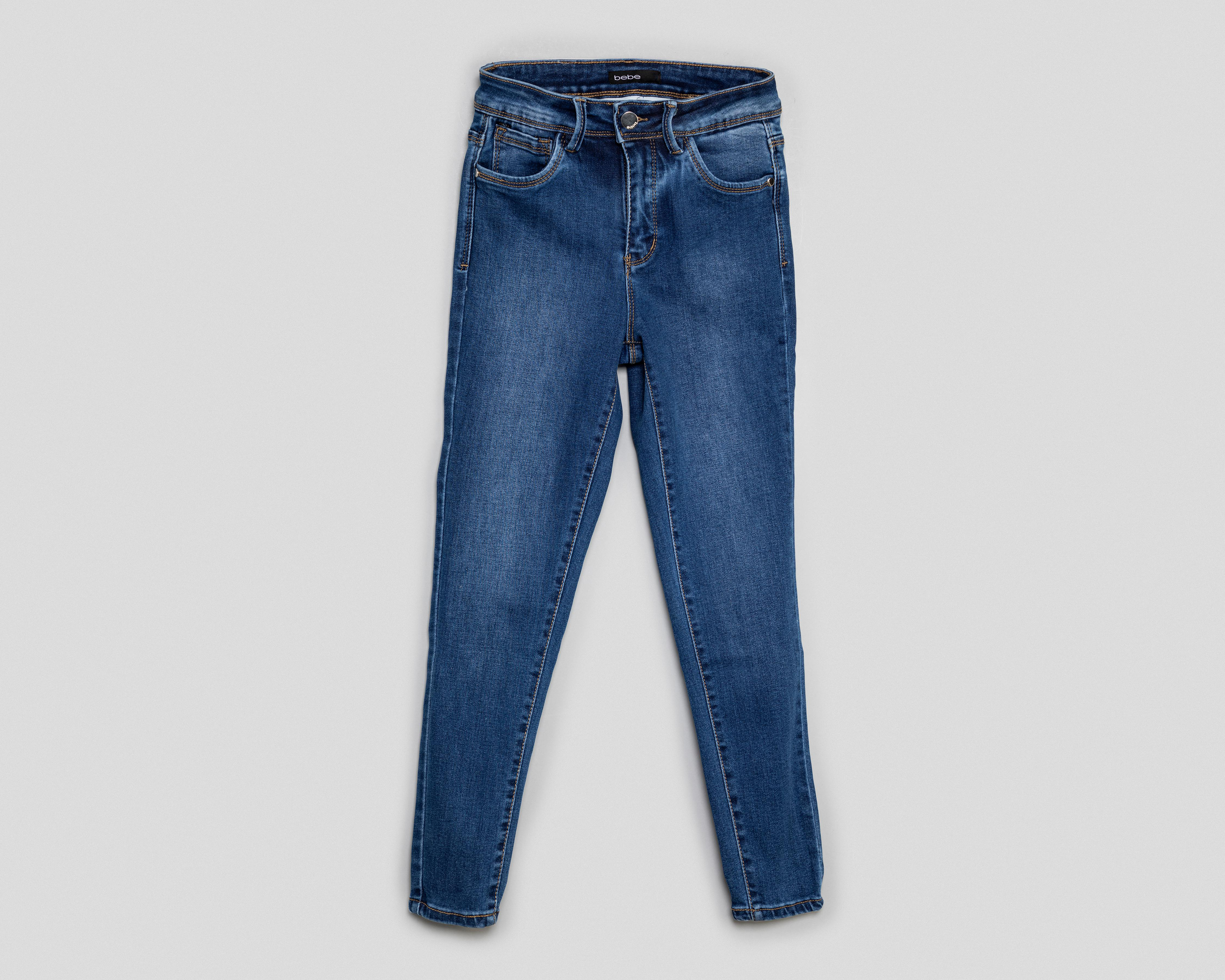 Foto 2 pulgar | Jeans Skinny Bebe para Mujer