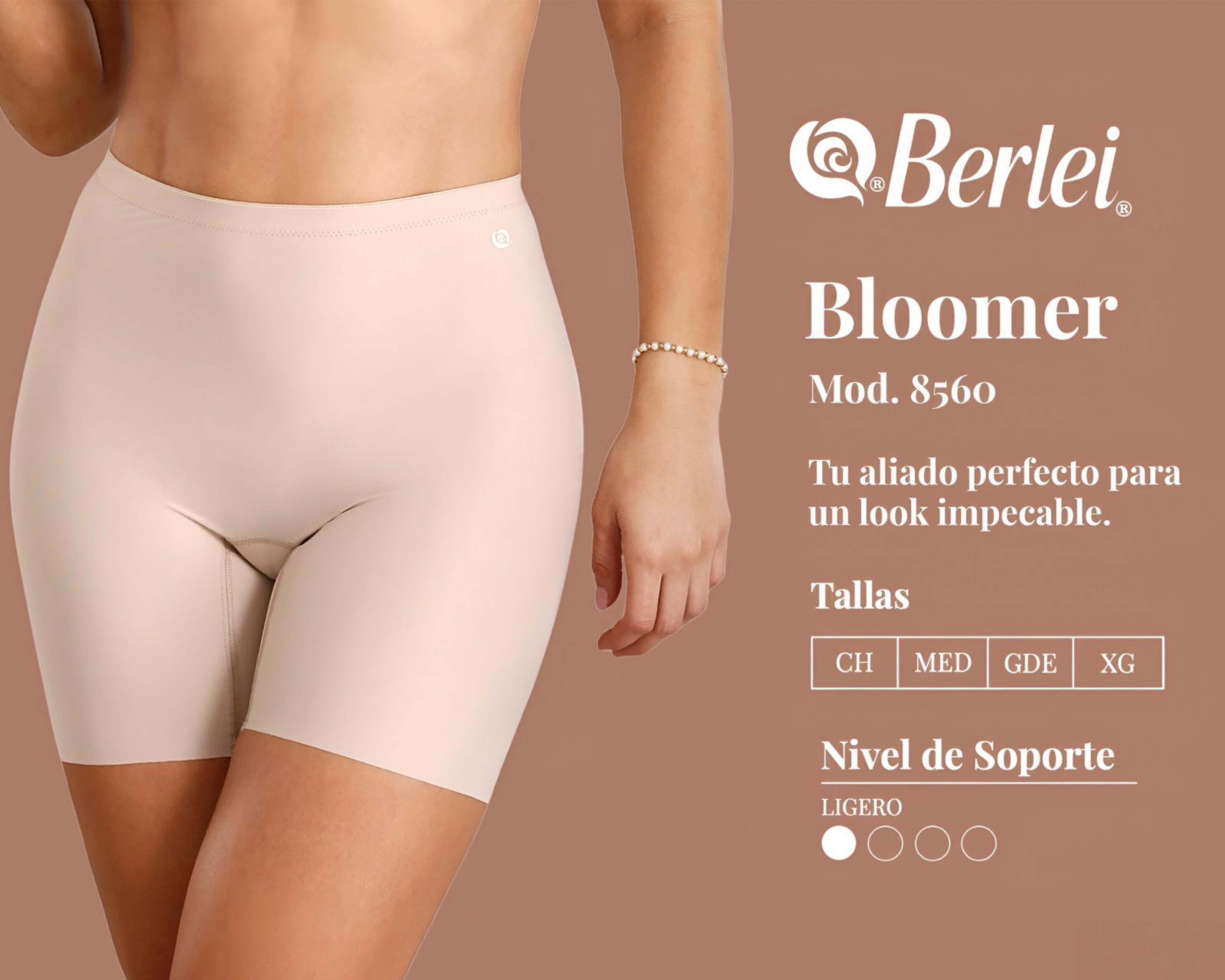 Foto 6 pulgar | Bloomer Berlei con Control Ligero para Mujer