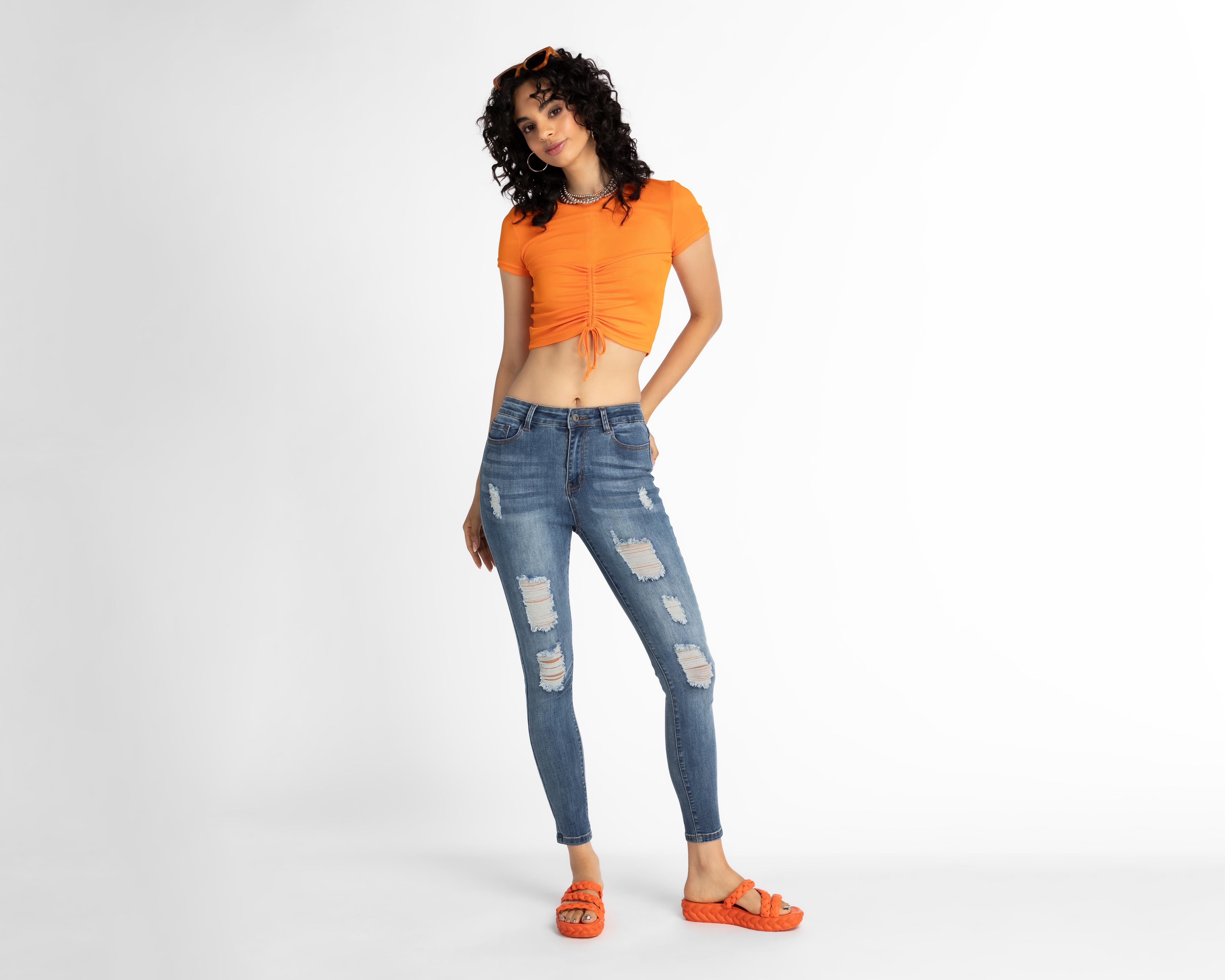 Foto 3 pulgar | Jeans Skinny 18 Forever para Mujer