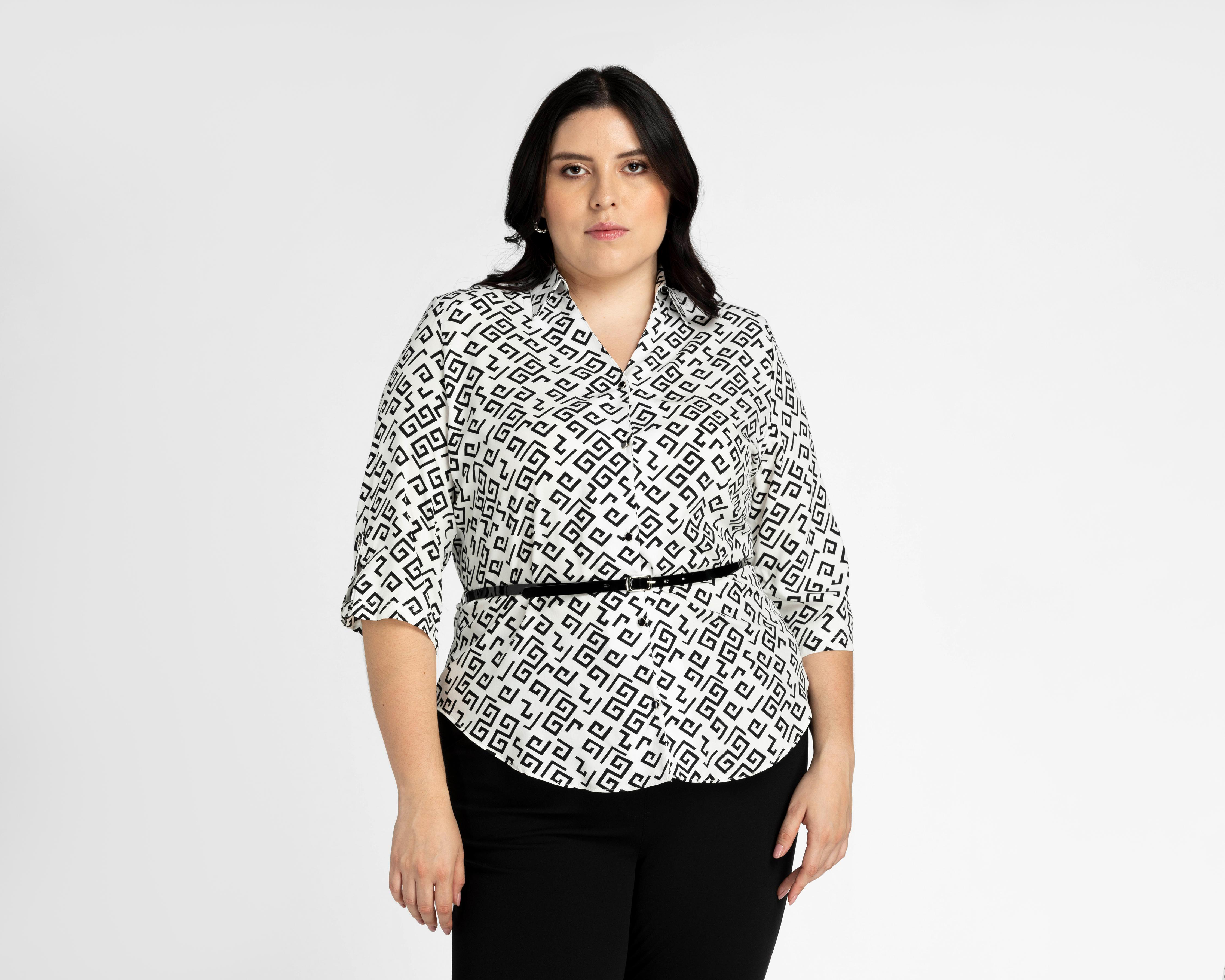 Foto 5 pulgar | Blusa Paloma Manga 3/4 con Estampado