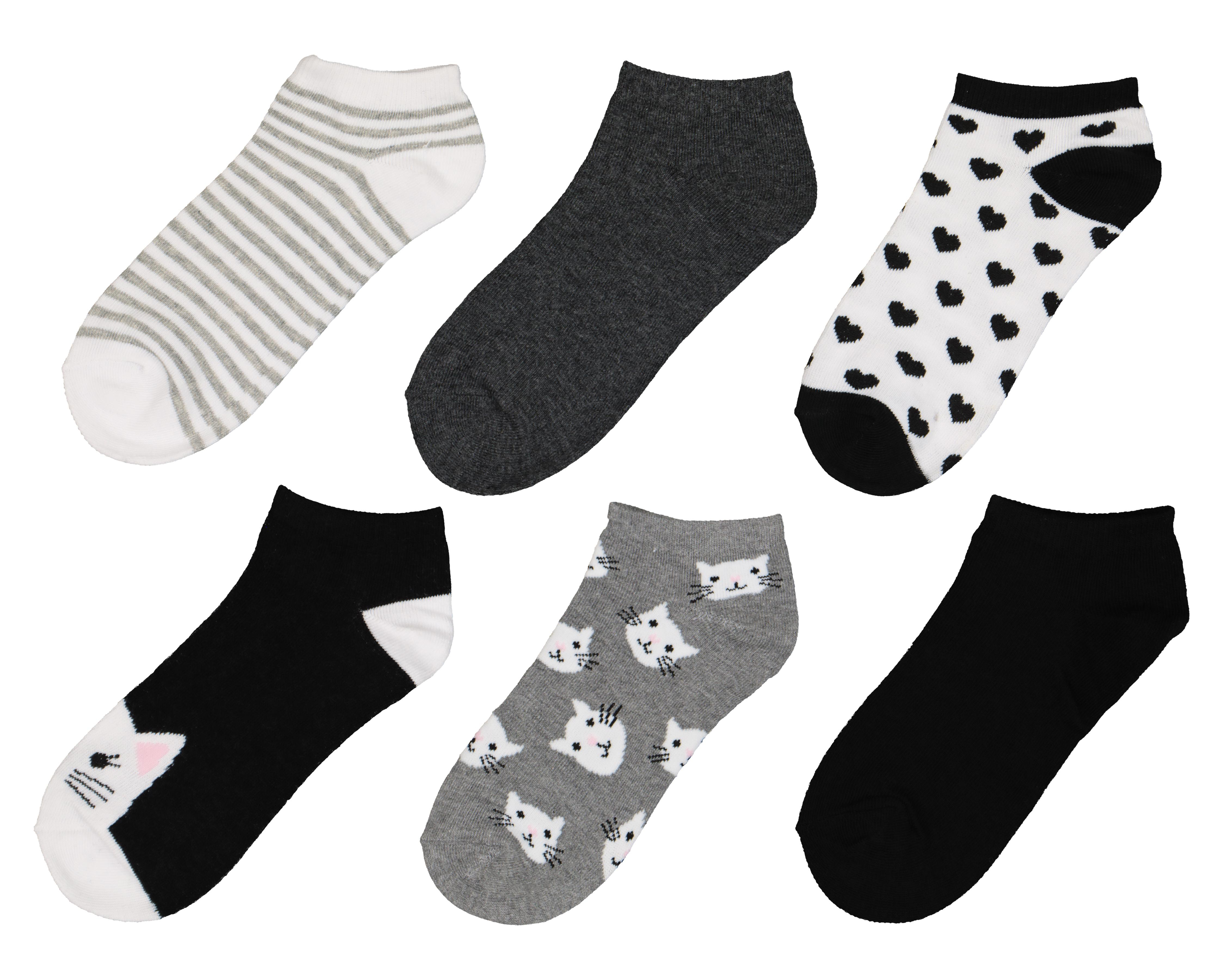 Foto 1 | Calcetas Tines Lovest para Mujer 6 Pares
