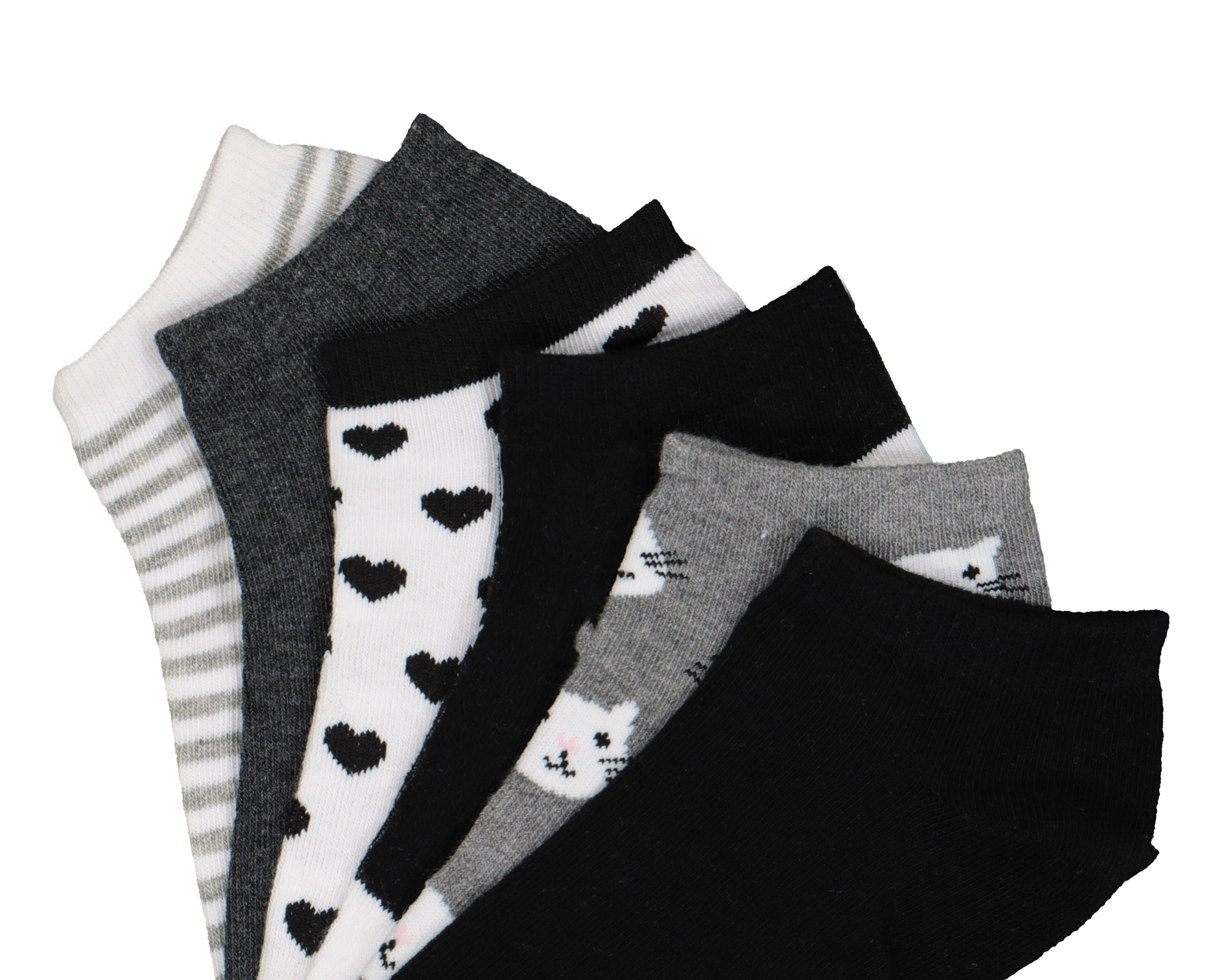 Foto 2 | Calcetas Tines Lovest para Mujer 6 Pares