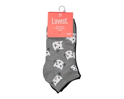 Foto 3 | Calcetas Tines Lovest para Mujer 6 Pares