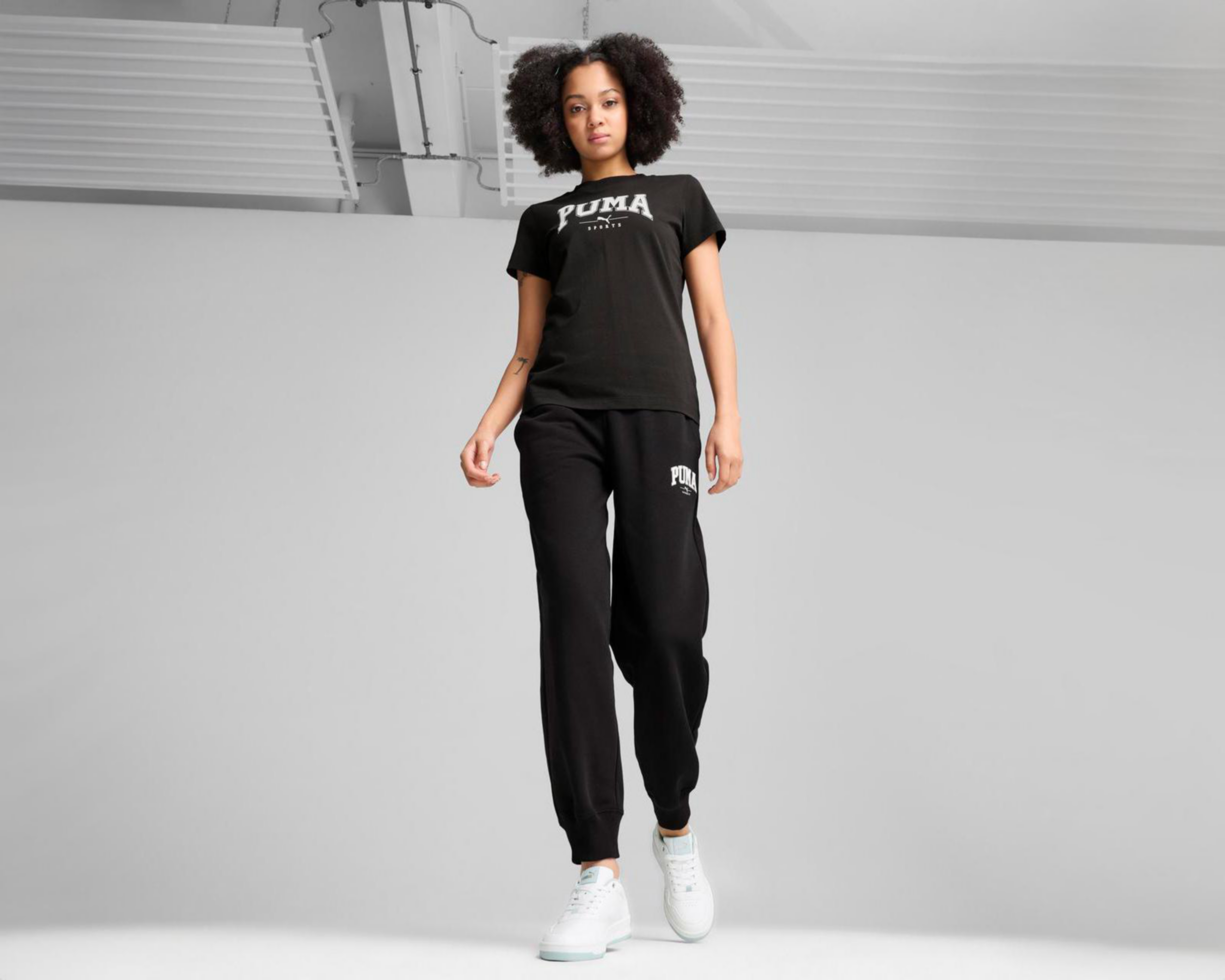 Foto 6 pulgar | Playera Puma Squad Graphic Tee de Entrenamiento para Mujer