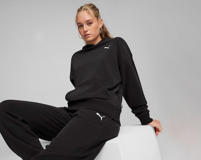 Foto 7 | Sudadera y Pants Puma Loungewear Suit de Entrenamiento para Mujer