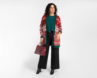 Foto 2 | Cárdigan Navideño Lady Sun para Mujer