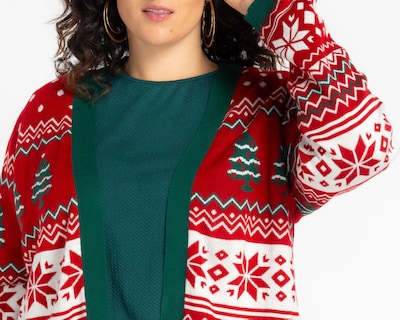 Foto 4 | Cárdigan Navideño Lady Sun para Mujer