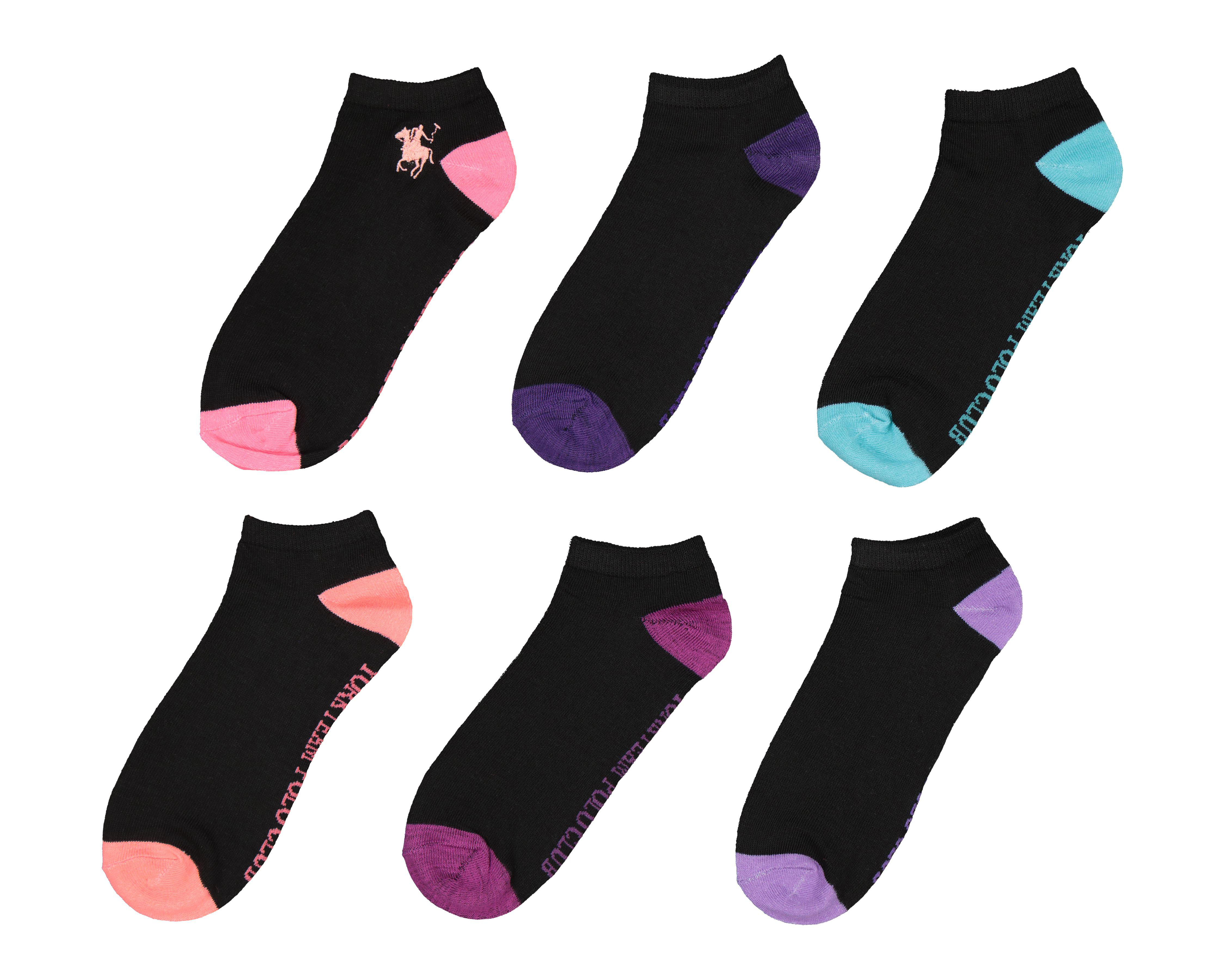 Foto 2 pulgar | Calcetas Tines York Team Polo Club para Mujer 6 Pares