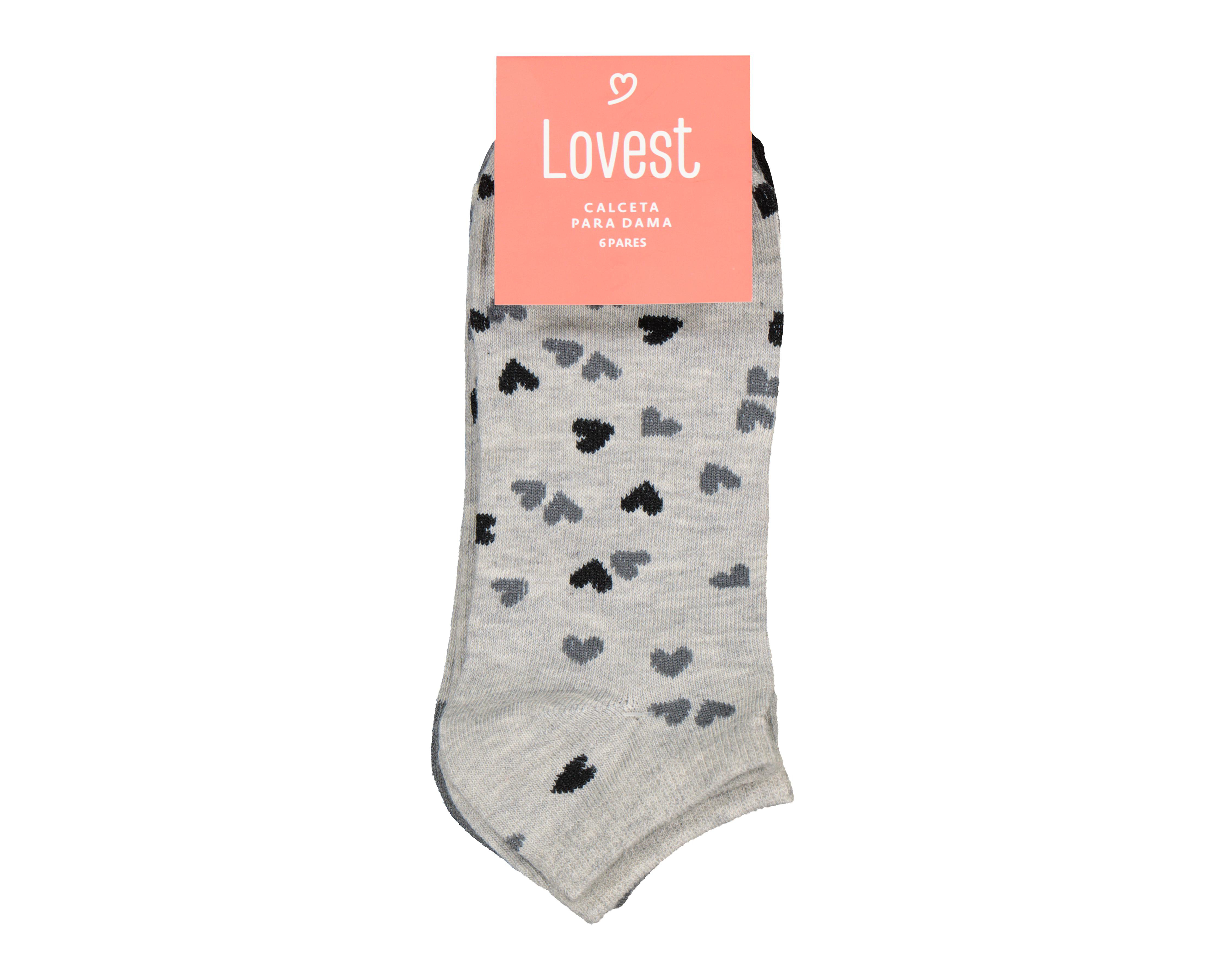 Foto 3 | Calcetas Tines Lovest para Mujer 6 Pares