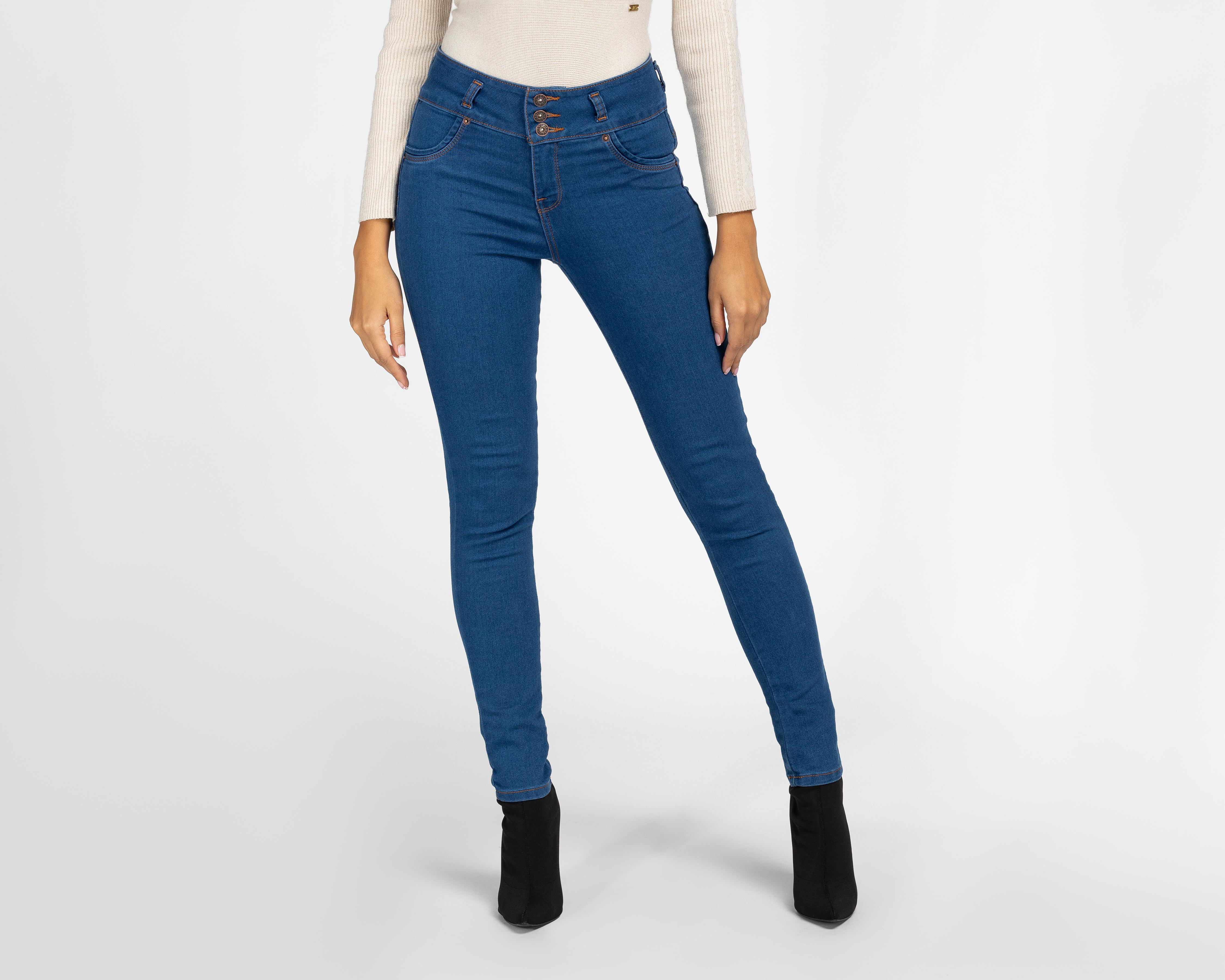 Foto 2 pulgar | Jeans Skinny 18 Forever para Mujer