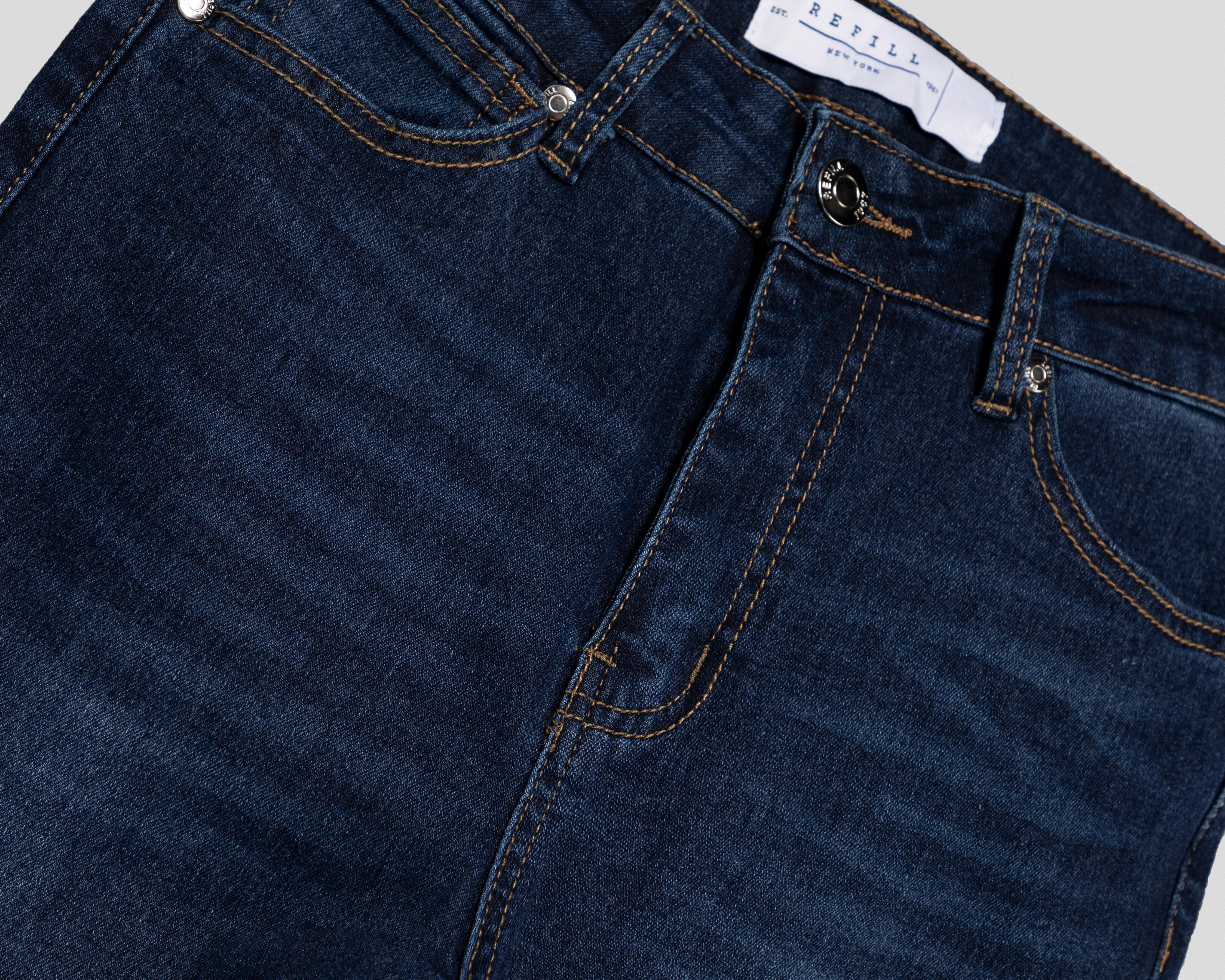 Foto 4 pulgar | Jeans Skinny Refill para Mujer