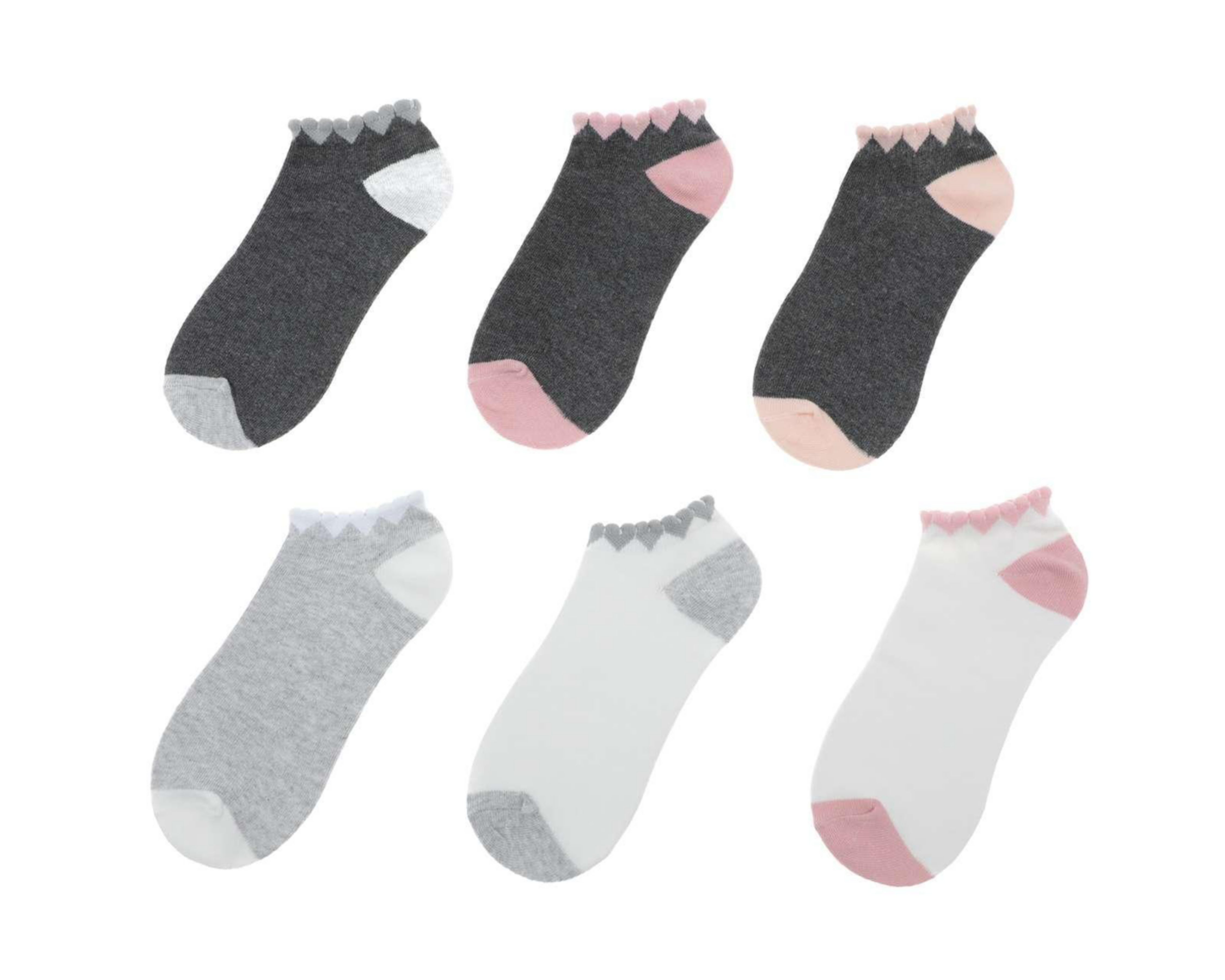 Calcetas Tines Lovest para Mujer 6 Pares