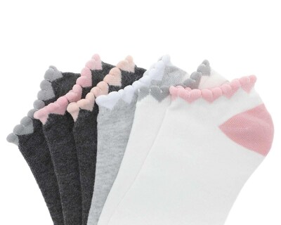 Foto 2 | Calcetas Tines Lovest para Mujer 6 Pares