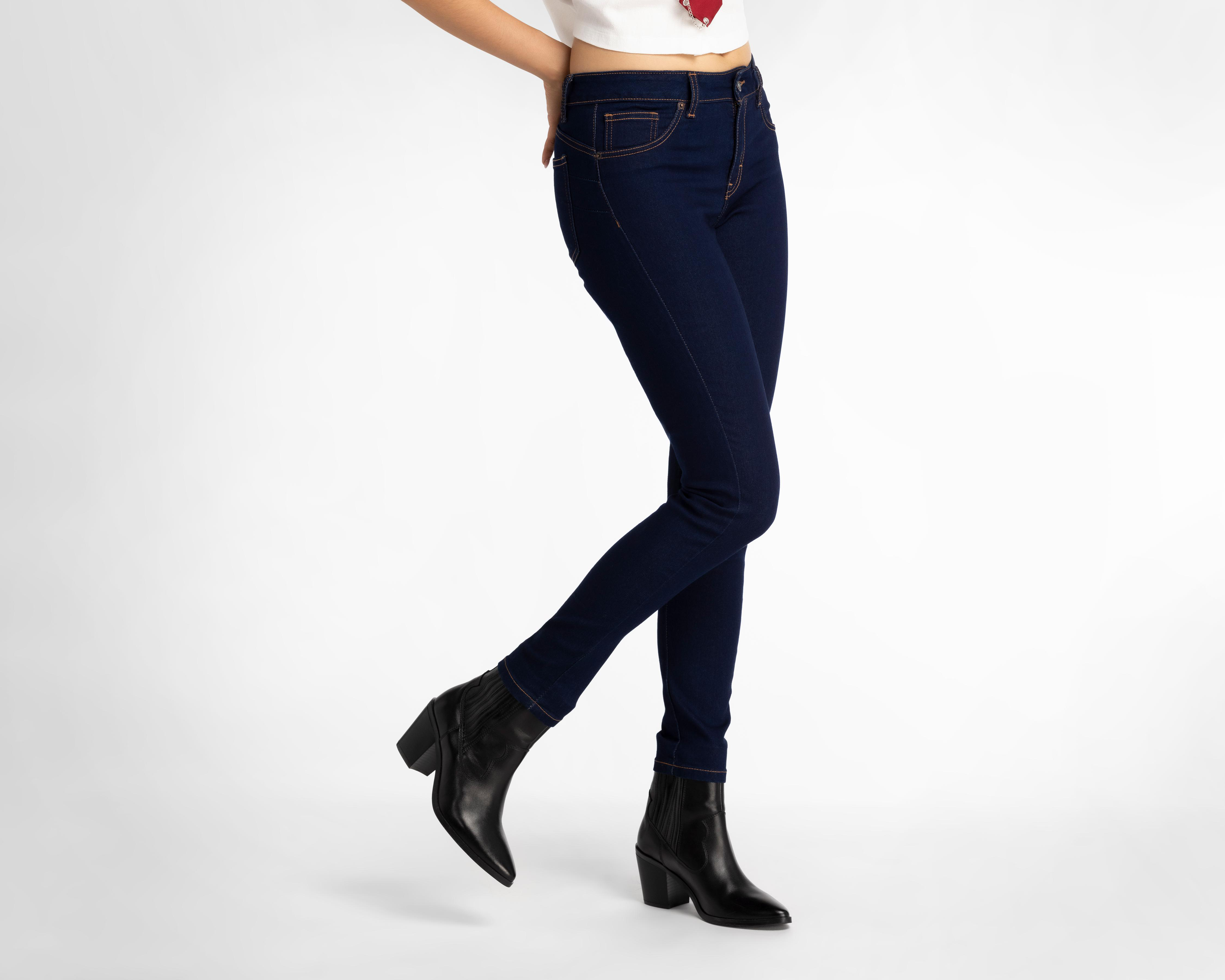 Foto 2 pulgar | Jeans 18 Forever Skinny Azul