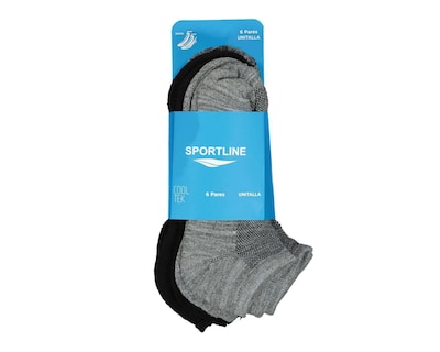Foto 3 | Calcetas Deportivas Tines Sportline para Mujer 6 Pares