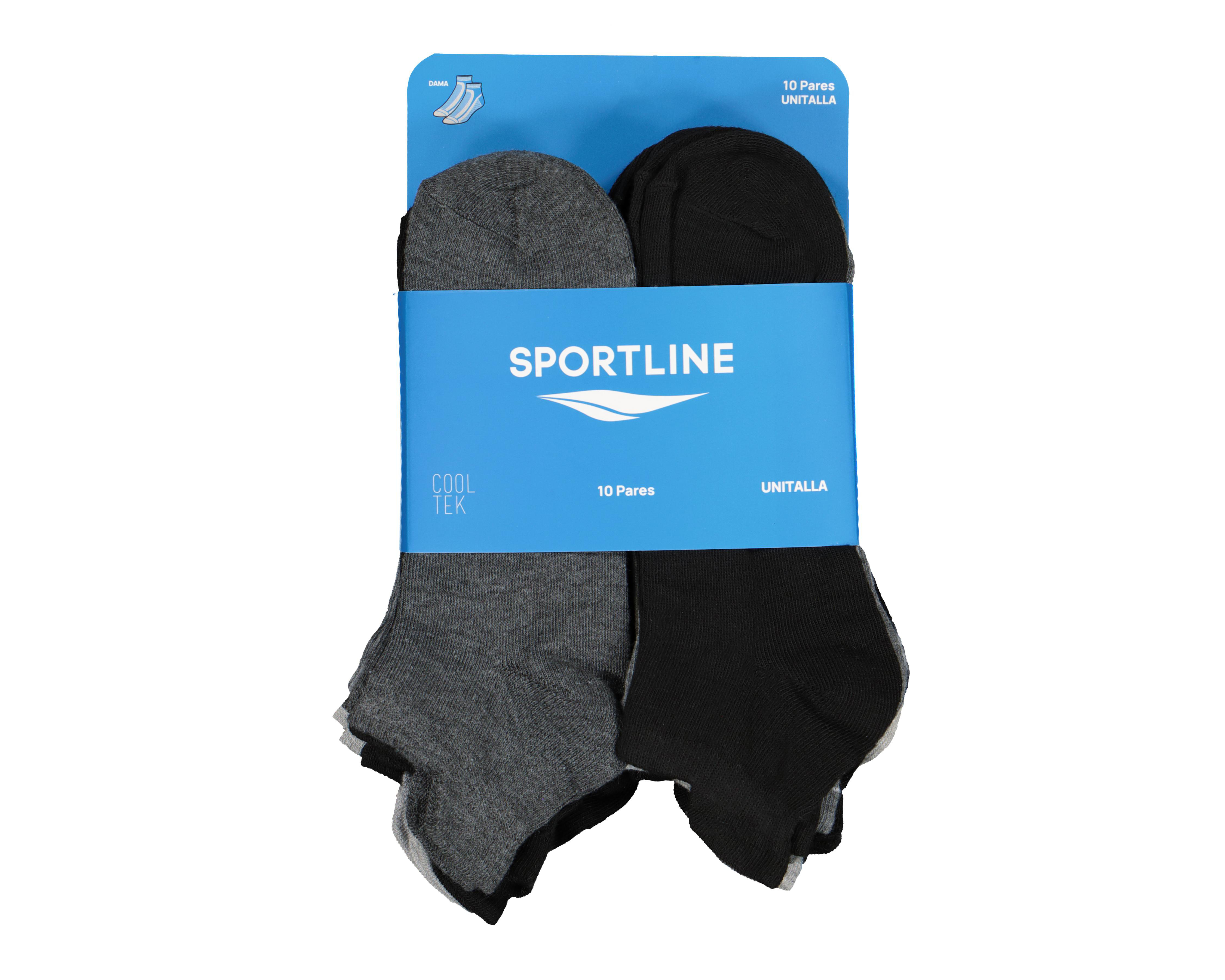 Foto 4 pulgar | Calcetas Deportivas Tines Sportline para Mujer 10 Pares