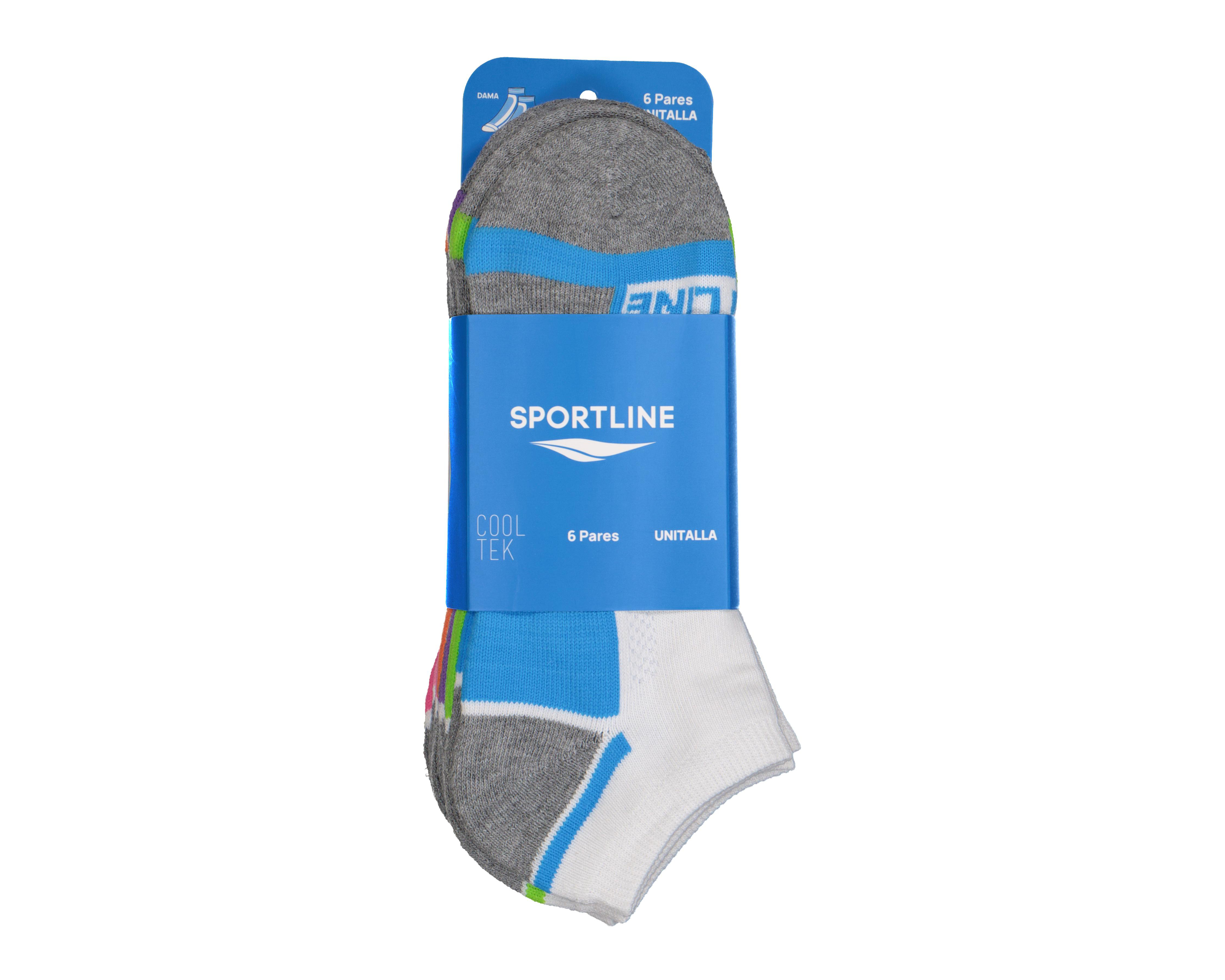 Foto 4 pulgar | Calcetas Deportivas Sportline 6 Pares