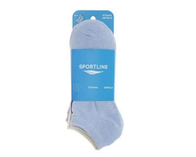 Foto 3 | Calcetas Deportivas Tines Sportline para Mujer 10 Pares